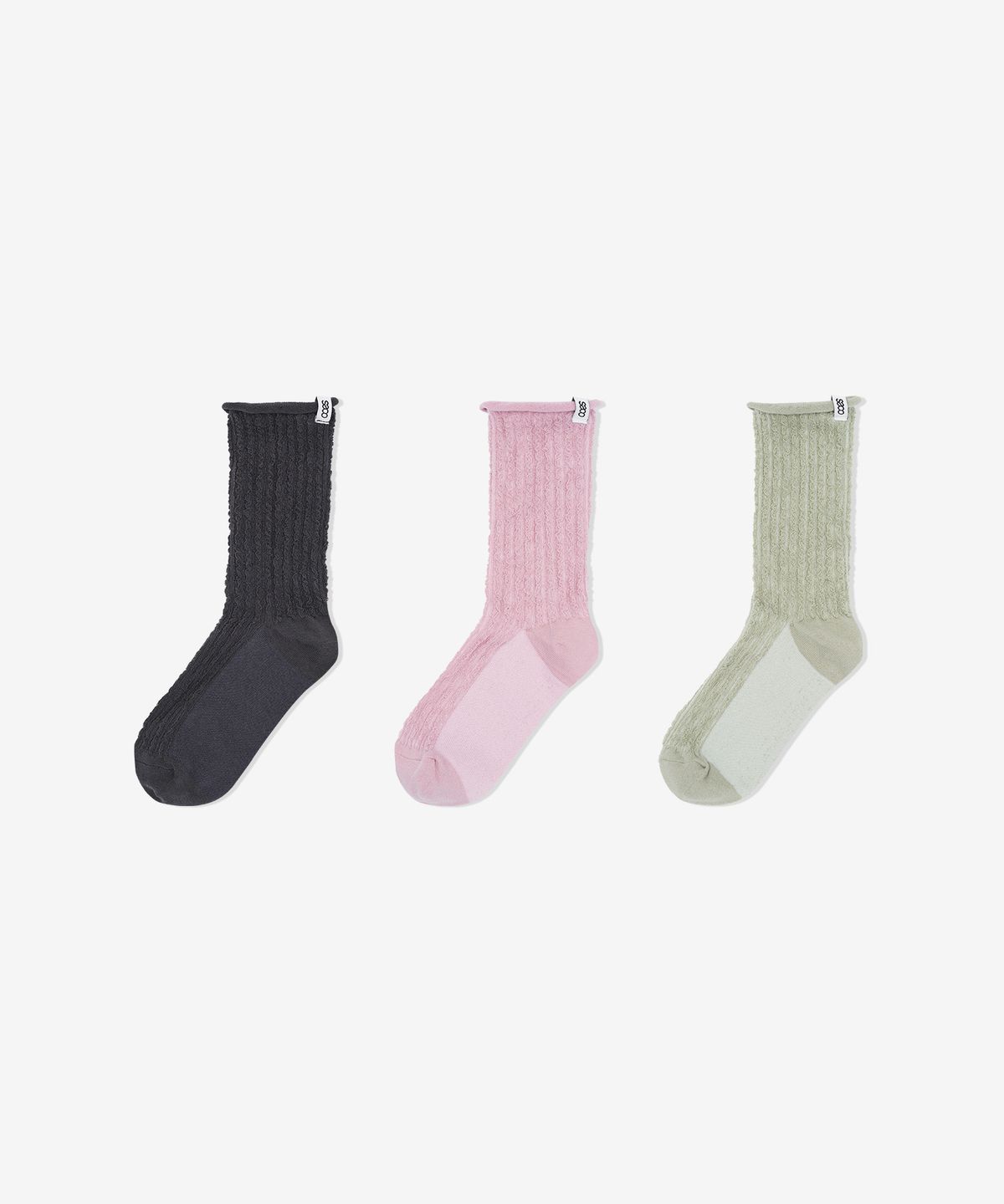스튜디오 싹스탑(STUDIO SOCKSTOP) 싹스탑 로맨틱 우먼 삭스 3P 세트 기프트 5종