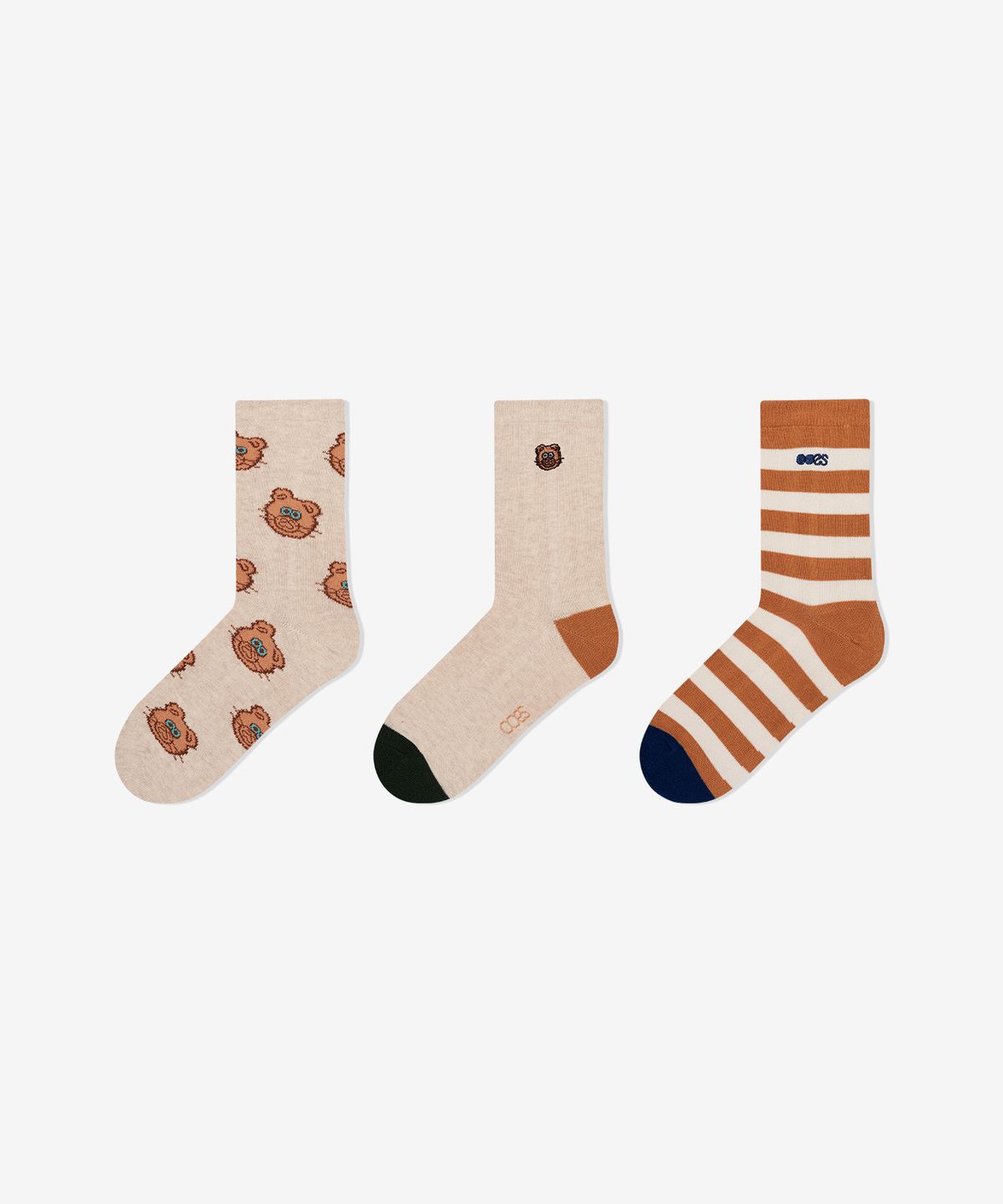 스튜디오 싹스탑(STUDIO SOCKSTOP) 싹스탑 위트 우먼 삭스 3P 세트 기프트 3종