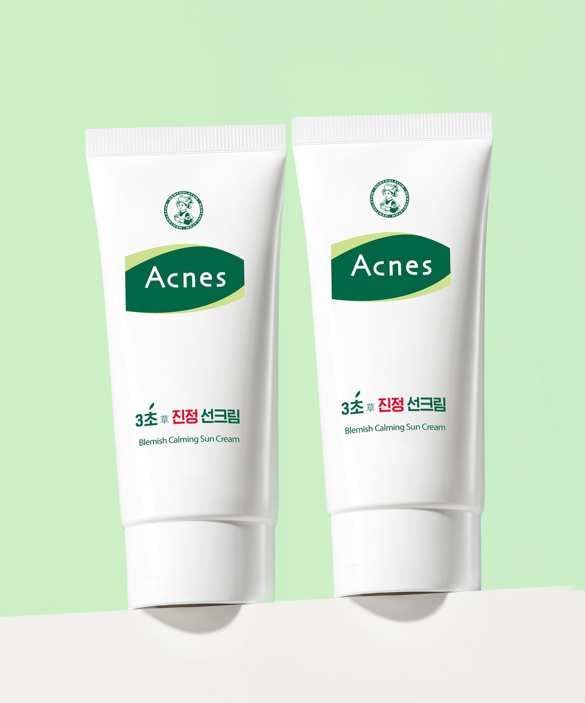 아크네스(ACNES) [밀착톤업/SPF 50+] 3초 진정 선크림 50ml