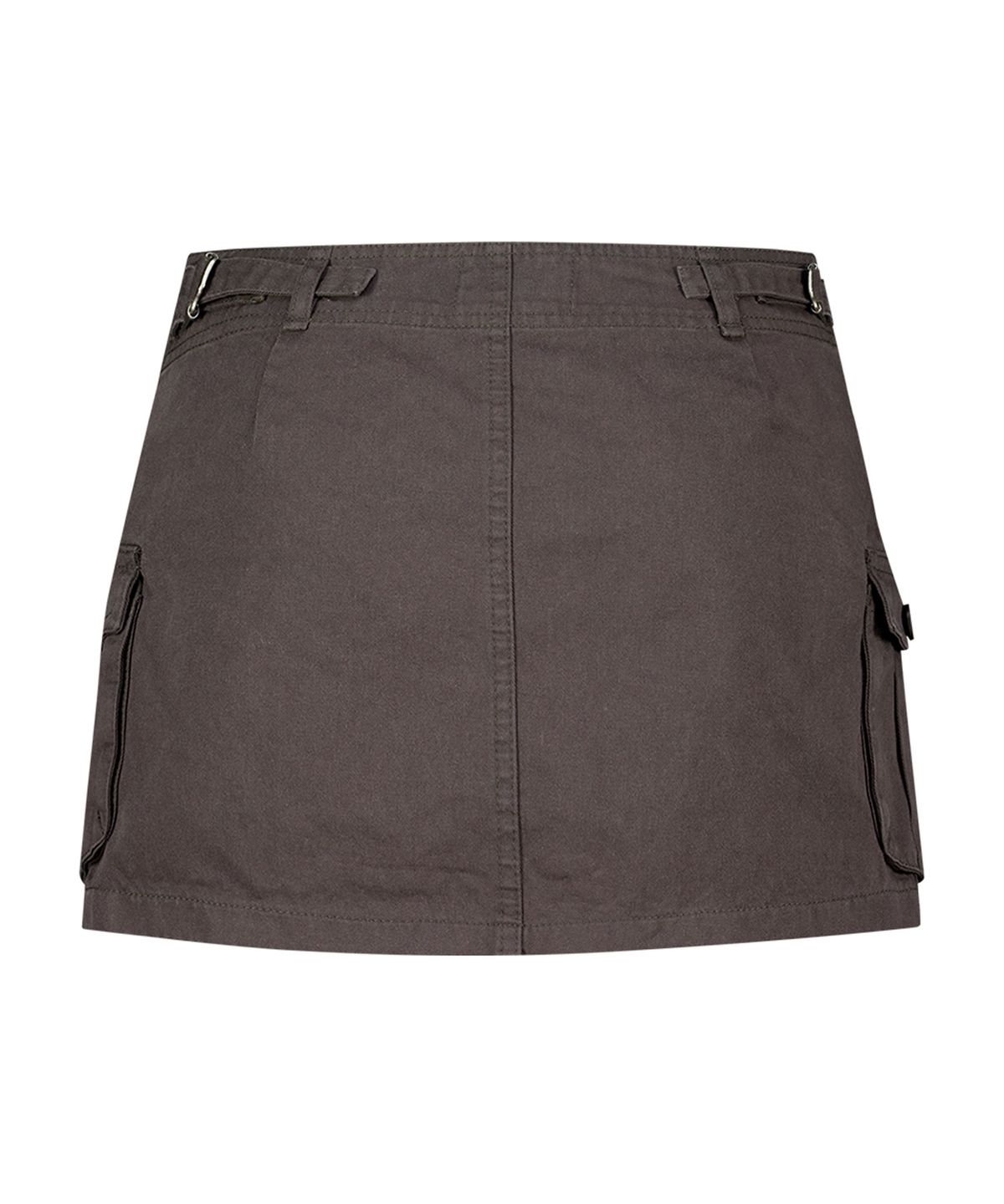 에즈이프 캘리(ASIF CALIE) WASHING CARGO LOW-RISE SKIRT CHARCOAL
