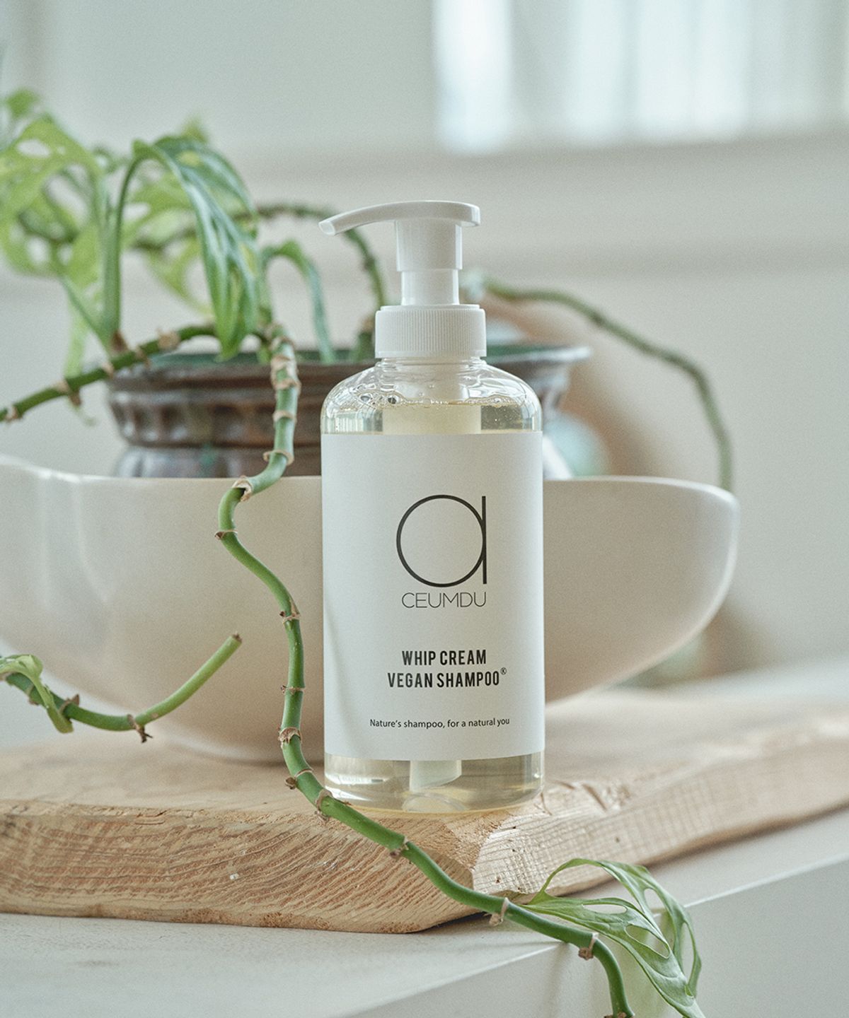 아큼두(ACEUMDU) [두피진정] 휩 크림 비건 샴푸 500ml