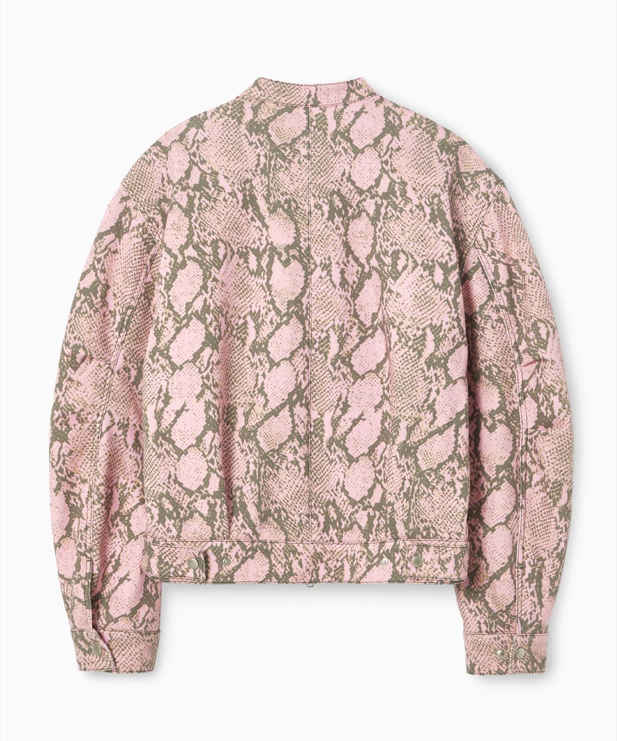 에스이오(s/e/o) PYTHON RIDER SWEAT JACKET PINK