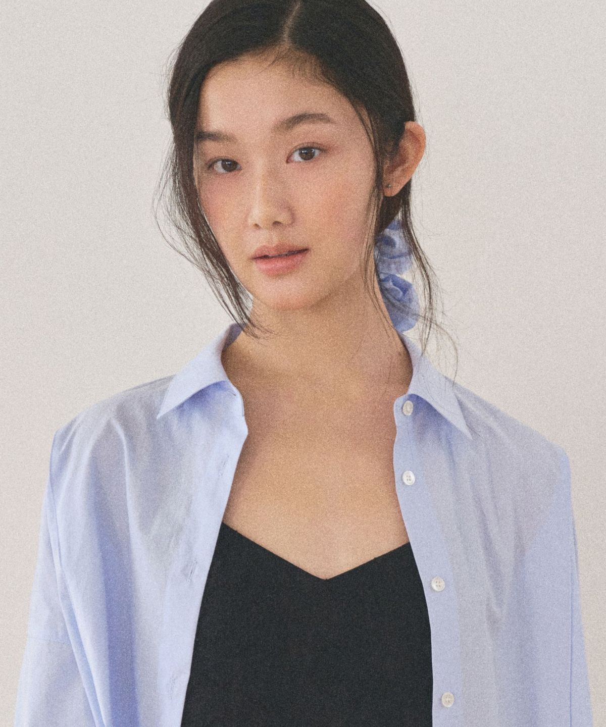 망고매니플리즈(MANGO MANY PLEASE) PEPE SCRUNCHIE_PURE BLUE
