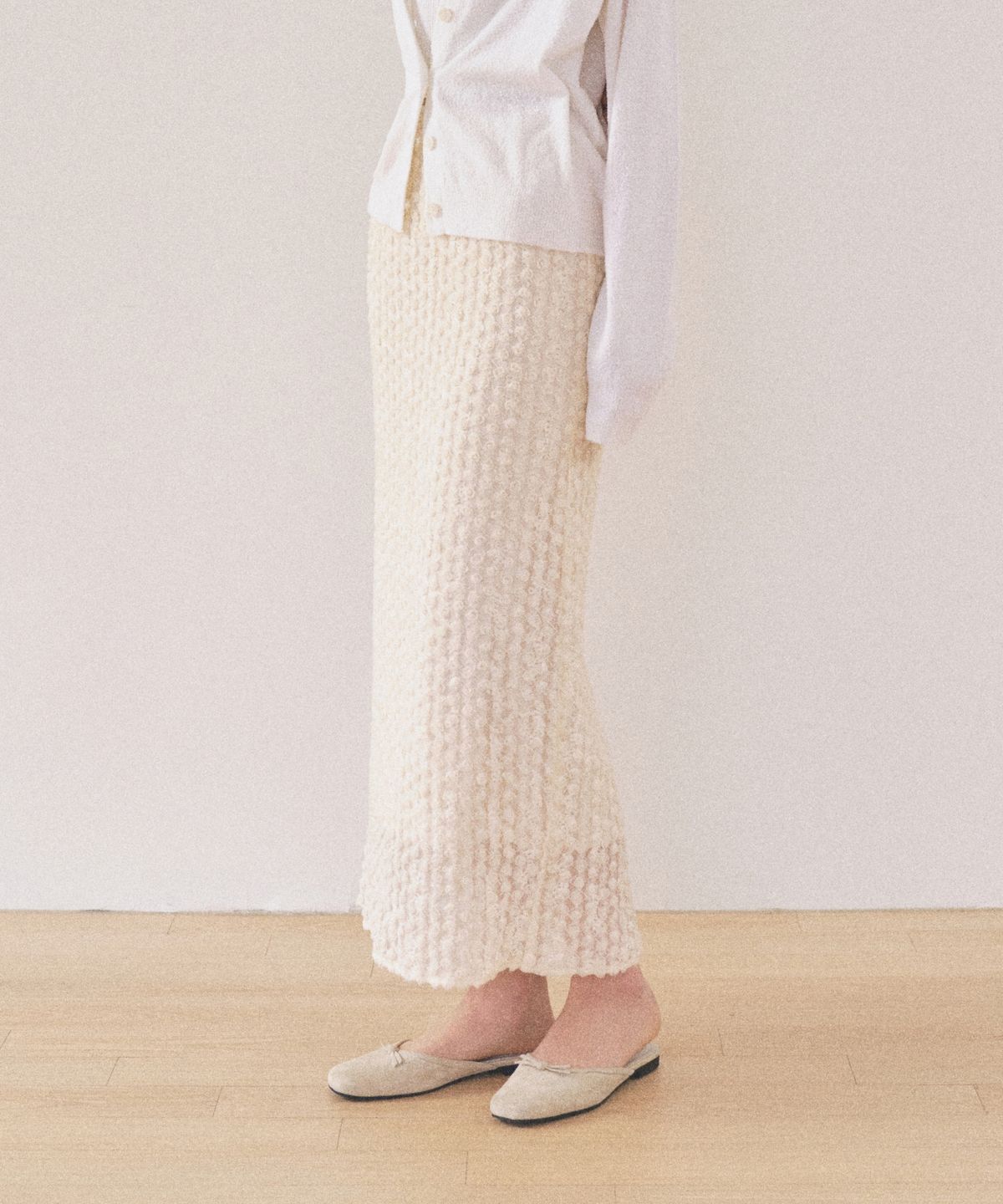 망고매니플리즈(MANGO MANY PLEASE) BLUMI LACE SKIRT_NATURAL