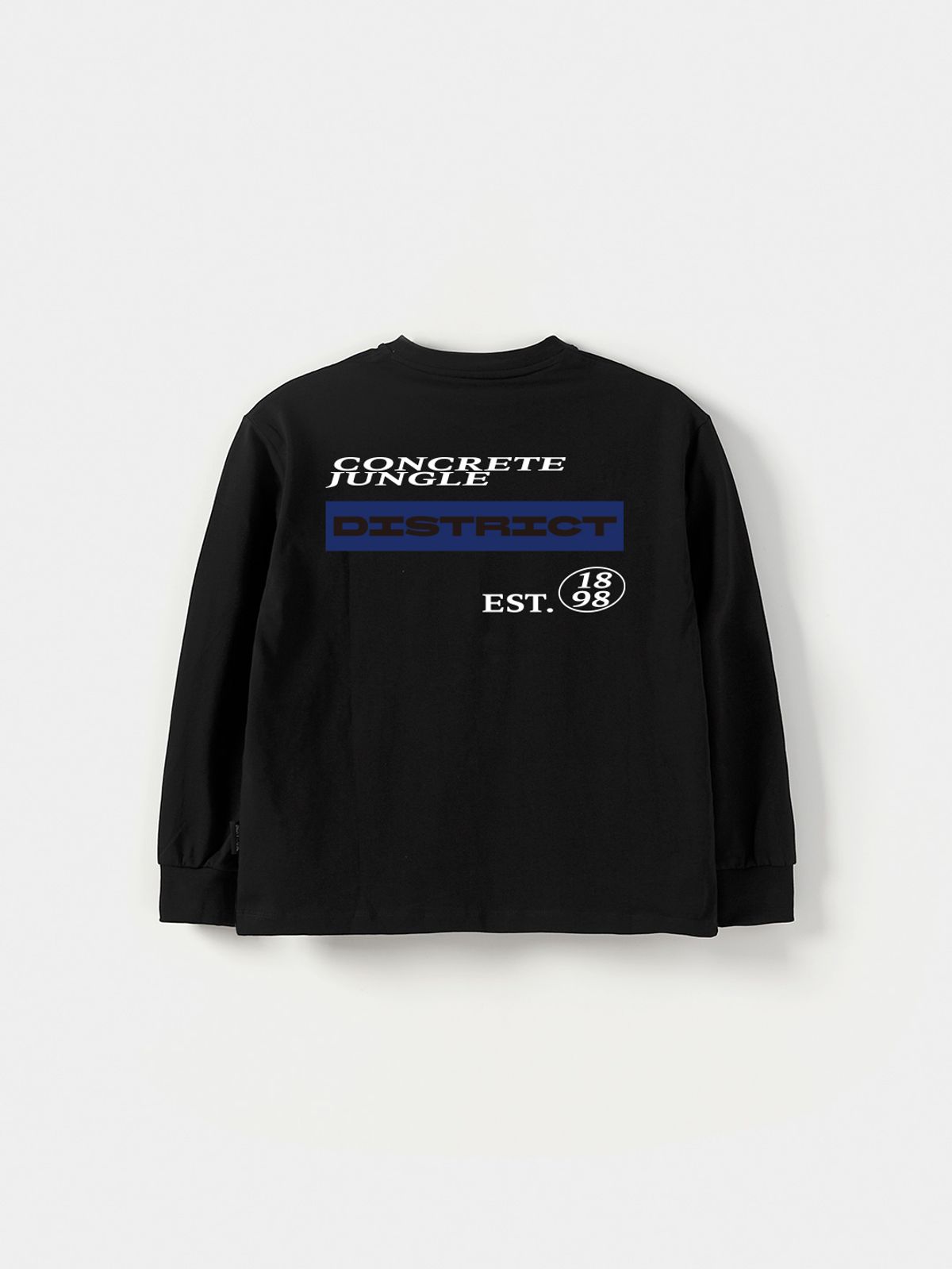 인디비주엘(INDIVIDUEL) 디스트릭트 아트웍 긴팔 티셔츠 - 2 COLOR