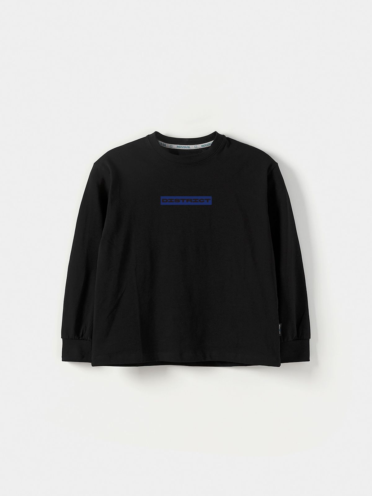 인디비주엘(INDIVIDUEL) 디스트릭트 아트웍 긴팔 티셔츠 - 2 COLOR