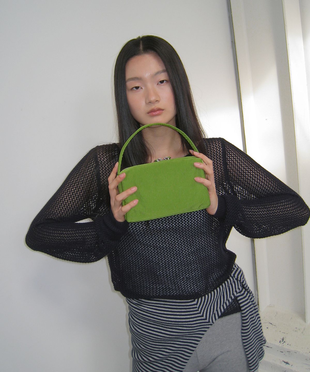 까르몽드(CARMONDE) Breeze Bag_Green