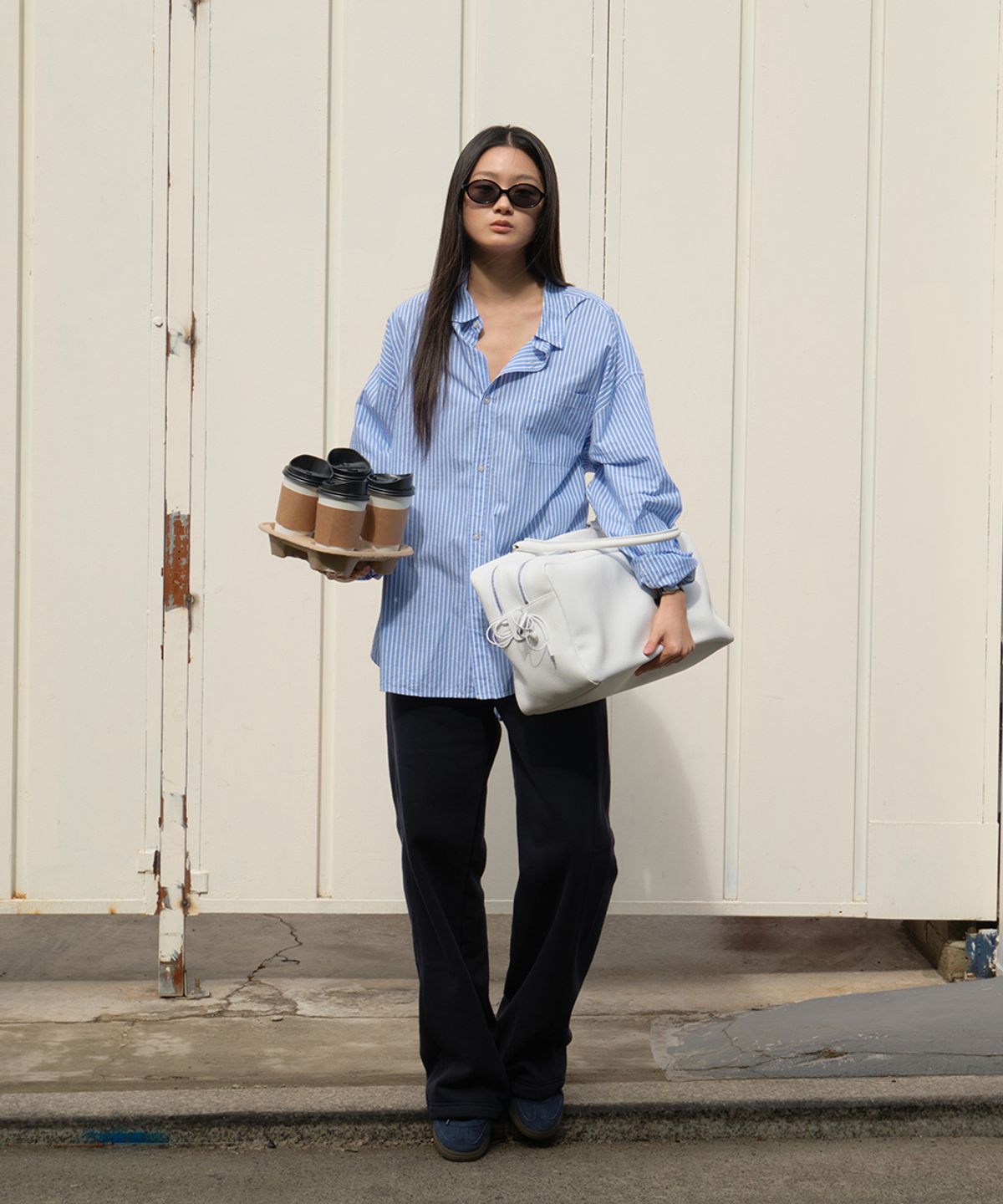까르몽드(CARMONDE) Slide Big Bag_Off White