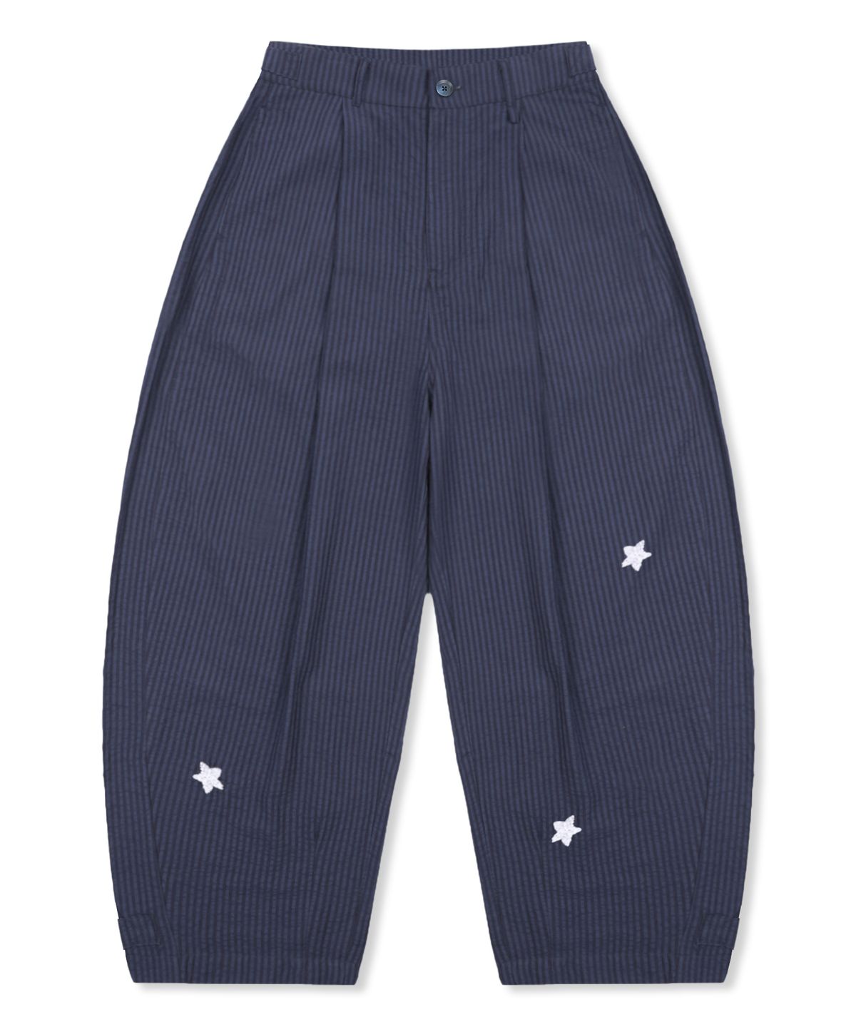 글랙(GLACK) GZP005 코스믹 플라워 시어서커 팬츠 (NAVY)