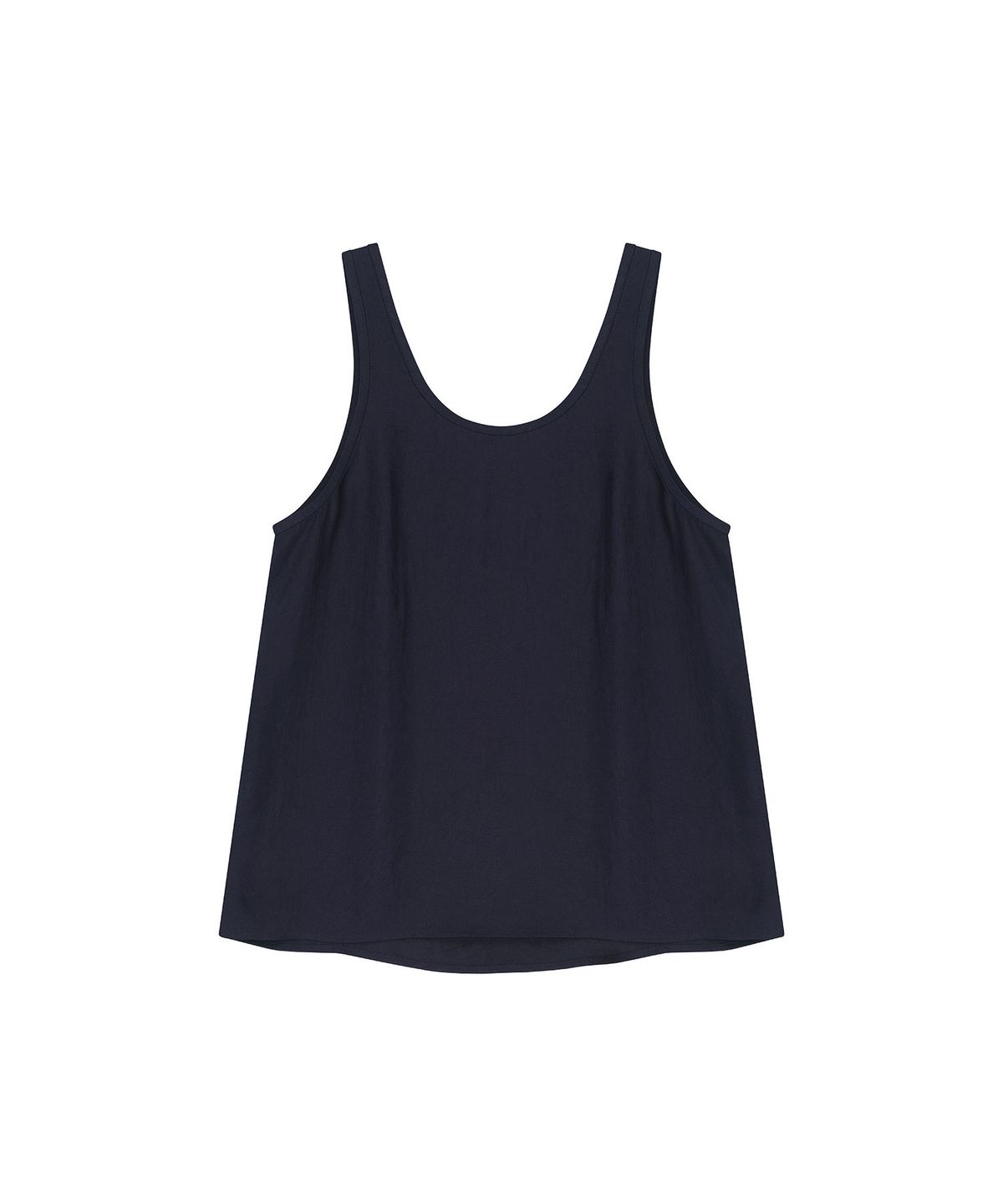 비자비(VIS A VIS) TWILL DRESSY EASY TANK TOP (NAVY)