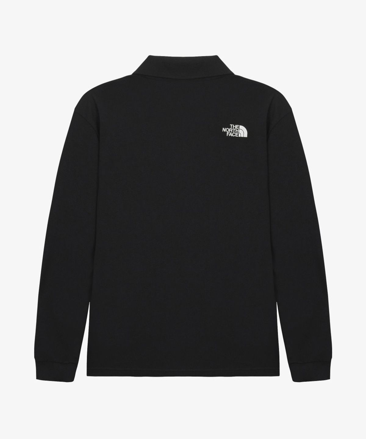 노스페이스(THE NORTH FACE) NT7QS00A 남성 쿨맥스 프라임 긴팔 폴로 BLACK