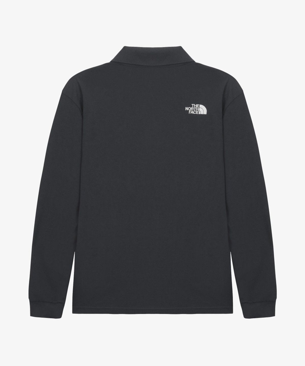 노스페이스(THE NORTH FACE) NT7QS00B 남성 쿨맥스 프라임 긴팔 폴로 METAL GRAY
