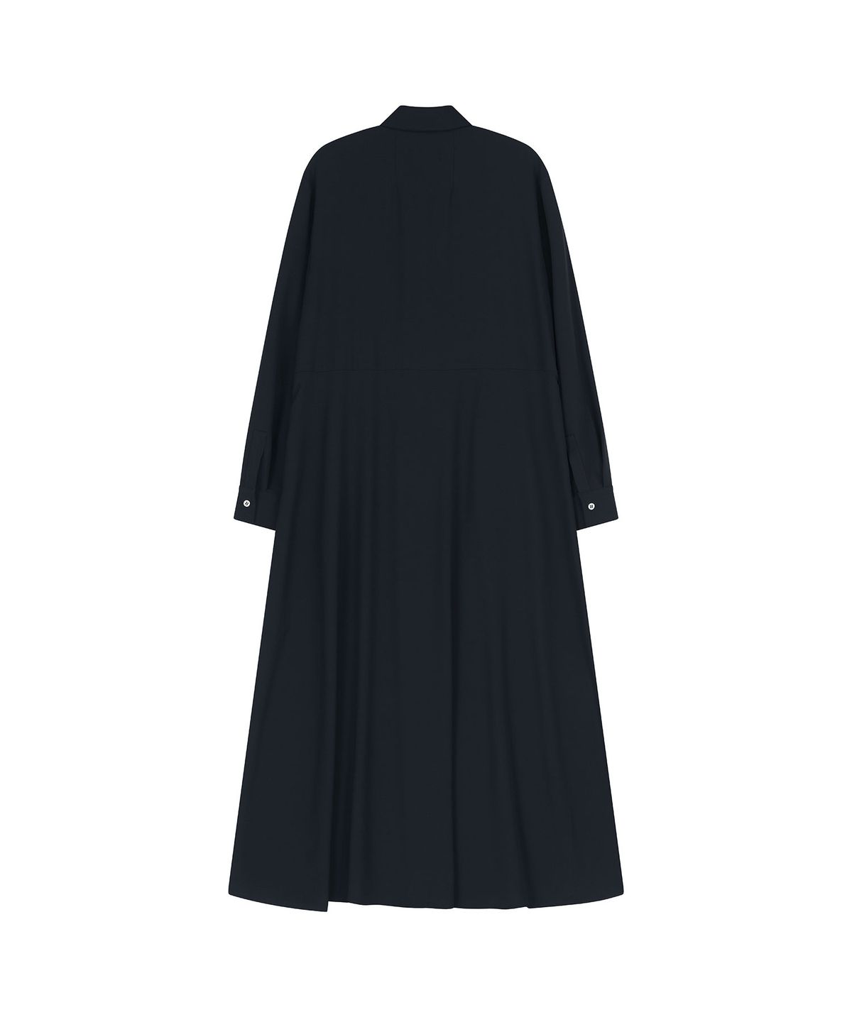 비자비(VIS A VIS) LONG SLEEVED TUNIC SHIRT DRESS (NAVY)