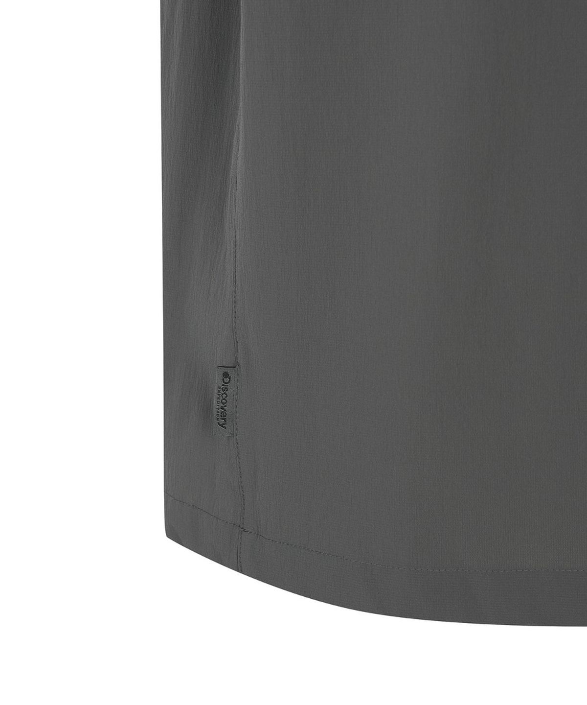 디스커버리 익스페디션(DISCOVERY EXPEDITION) 남성 프레시벤트 에어닷 우븐 반팔티셔츠 (D/GREY)