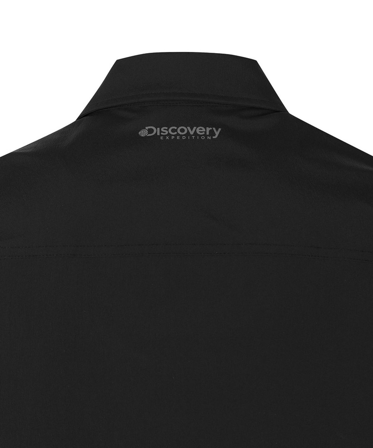 디스커버리 익스페디션(DISCOVERY EXPEDITION) 남성 프레시벤트 경량 우븐 반팔 셔츠 (BLACK)