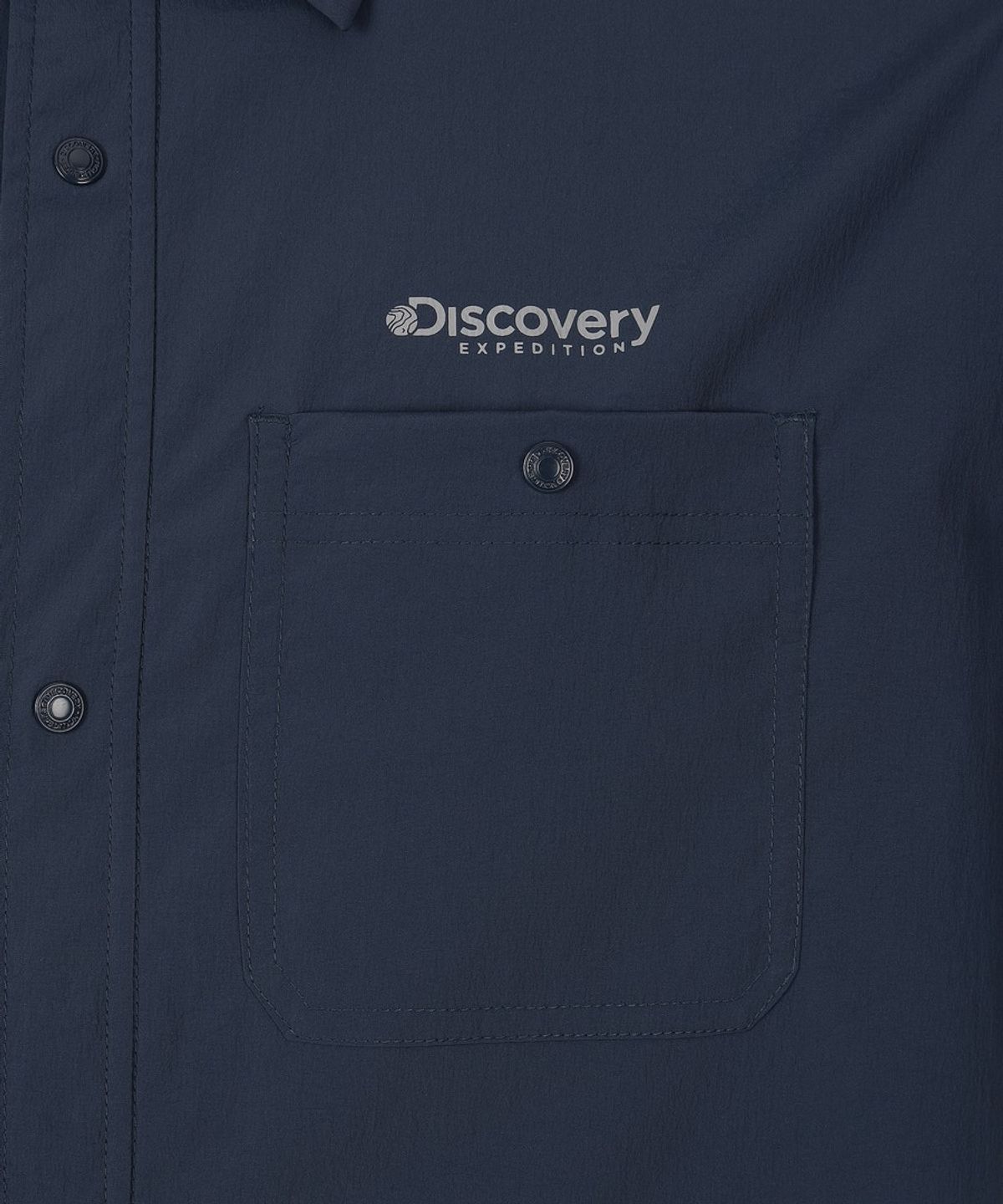 디스커버리 익스페디션(DISCOVERY EXPEDITION) 남성 프레시벤트 경량 우븐 반팔 셔츠 (D/NAVY)