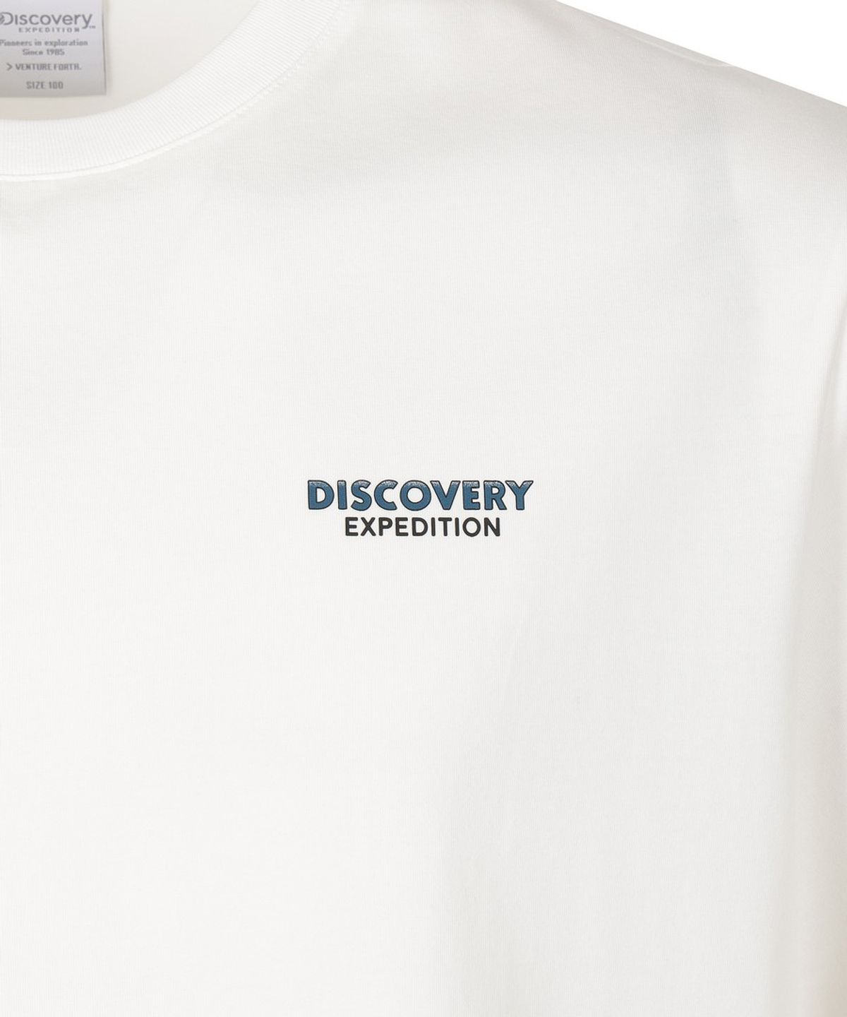 디스커버리 익스페디션(DISCOVERY EXPEDITION) 유니 프레시벤트 캐리어 그래픽 반팔티셔츠 (WHITE)