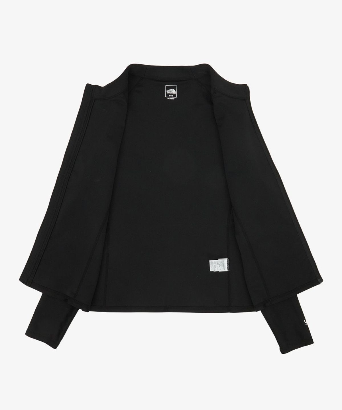 노스페이스(THE NORTH FACE) NJ5JS31A 여성 서프 래쉬가드 집업 BLACK