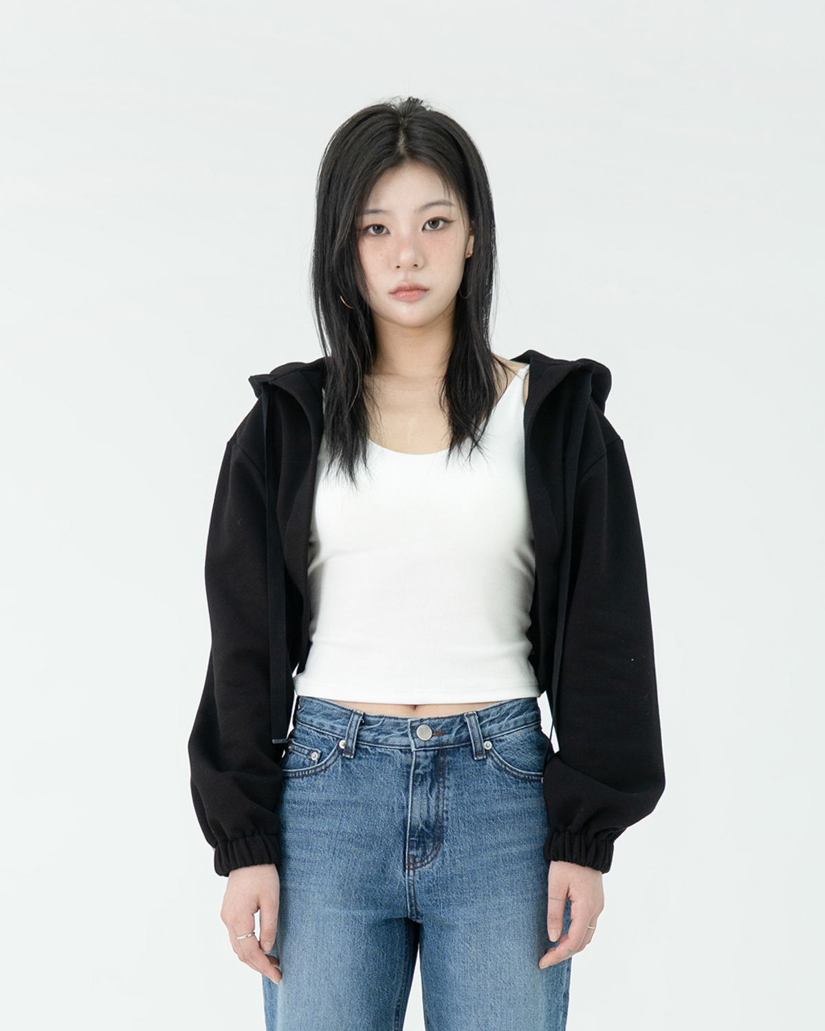 포스333(PHOS333) W Hooded Bolero