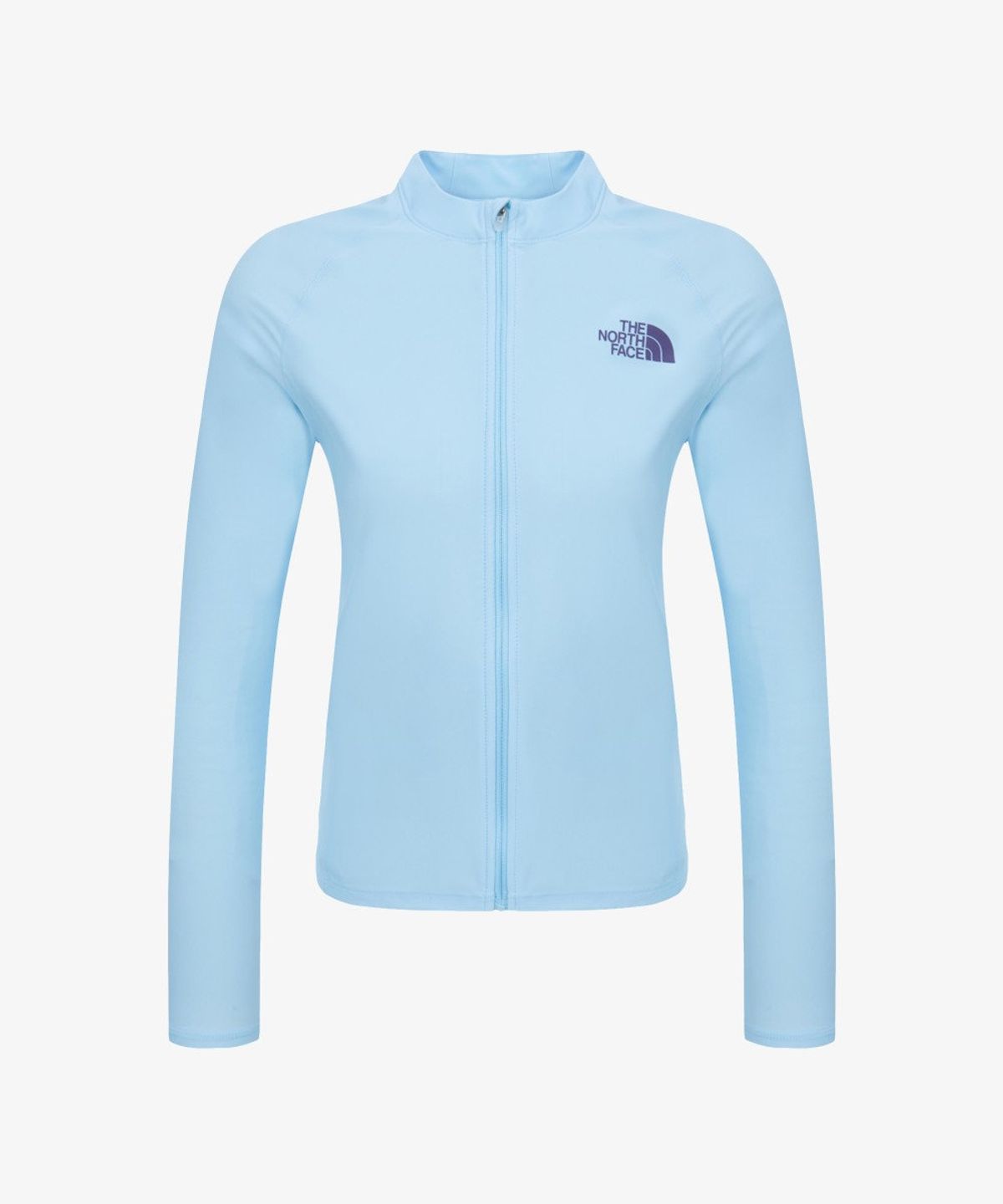 노스페이스(THE NORTH FACE) NJ5JS31C 여성 서프 래쉬가드 집업 PASTEL BLUE