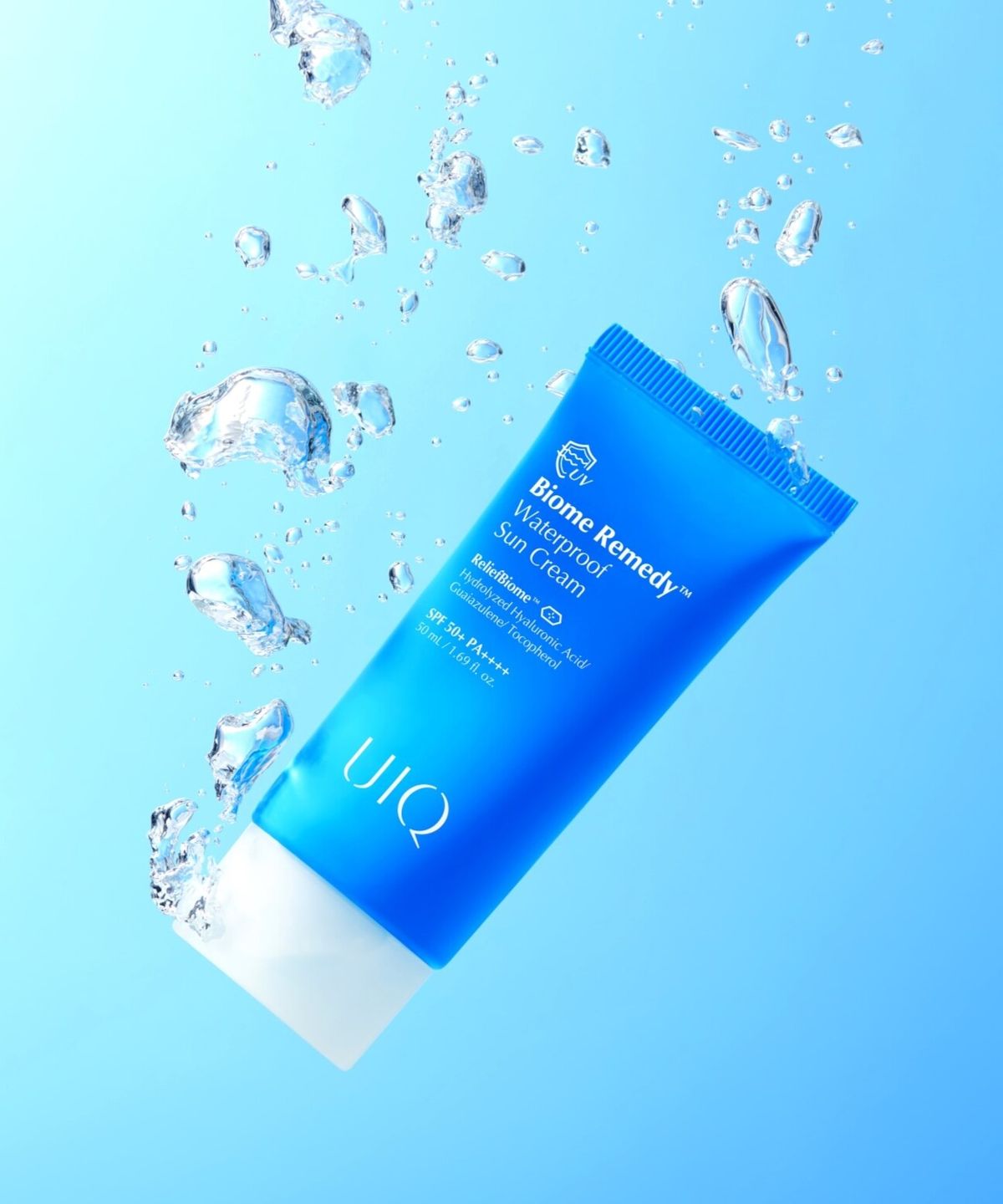 유이크(UIQ) 바이옴 레미디 워터프루프 선크림 50ml