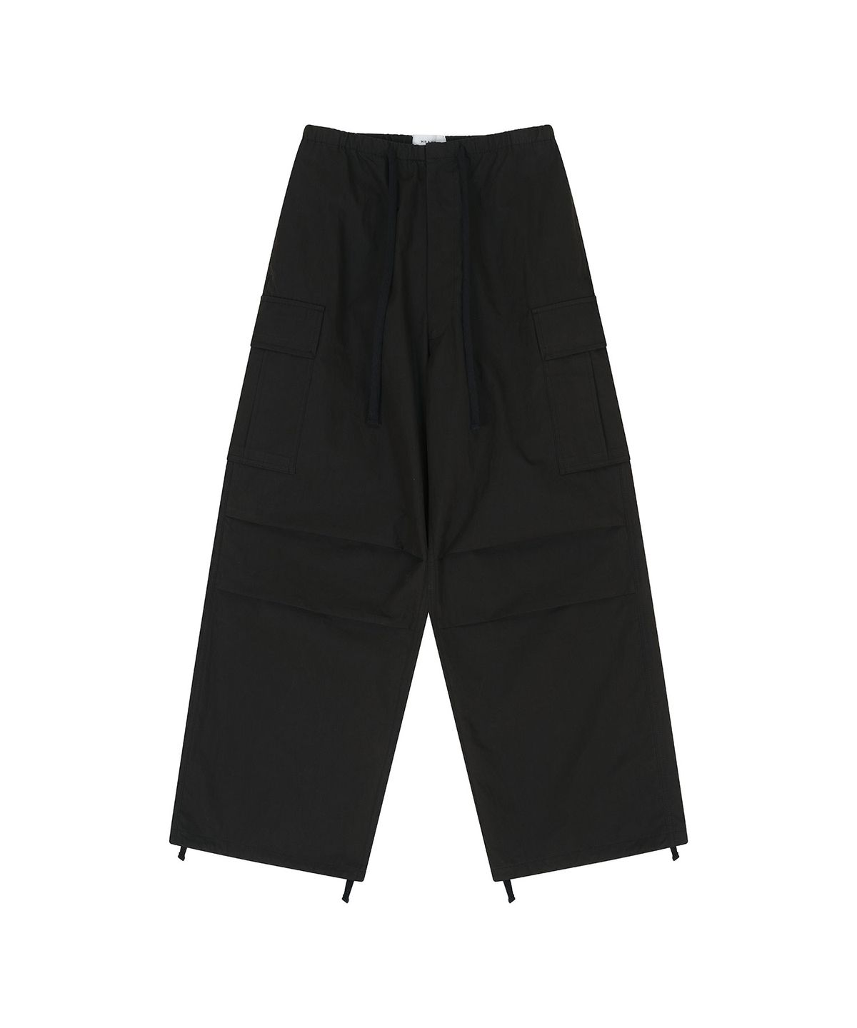 비자비(VIS A VIS) COTTON NYLON CARGO PANTS (BLACK)