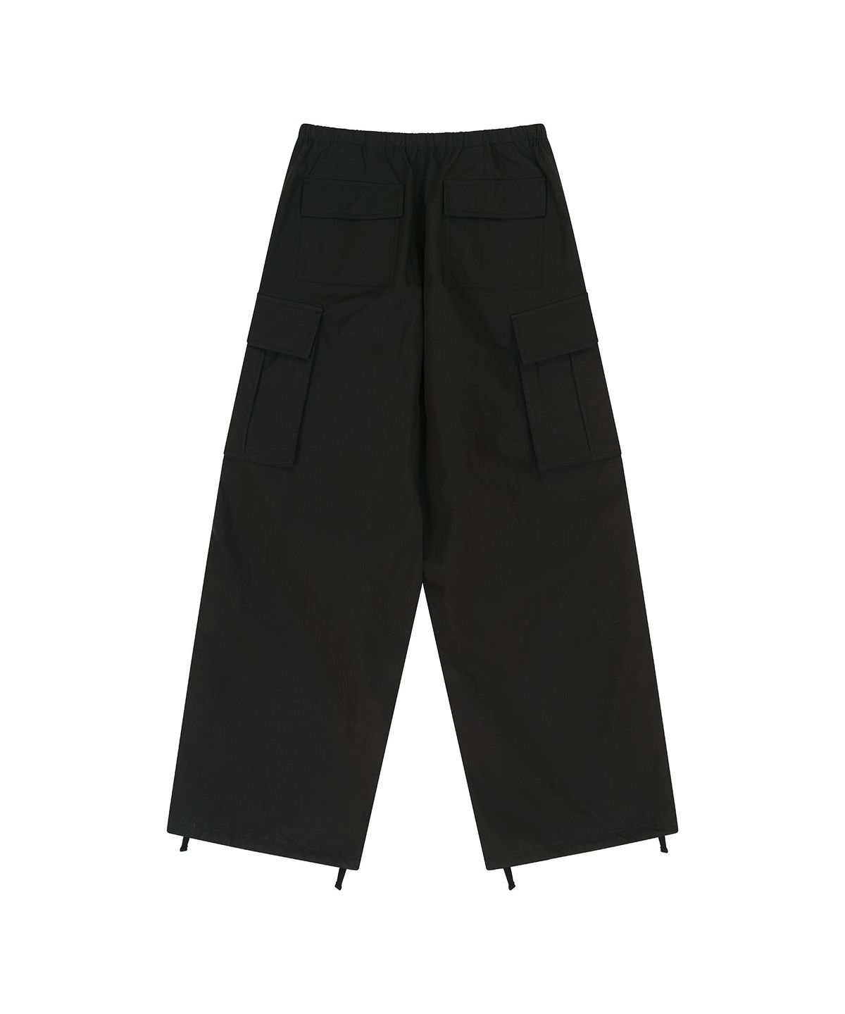 비자비(VIS A VIS) COTTON NYLON CARGO PANTS (BLACK)