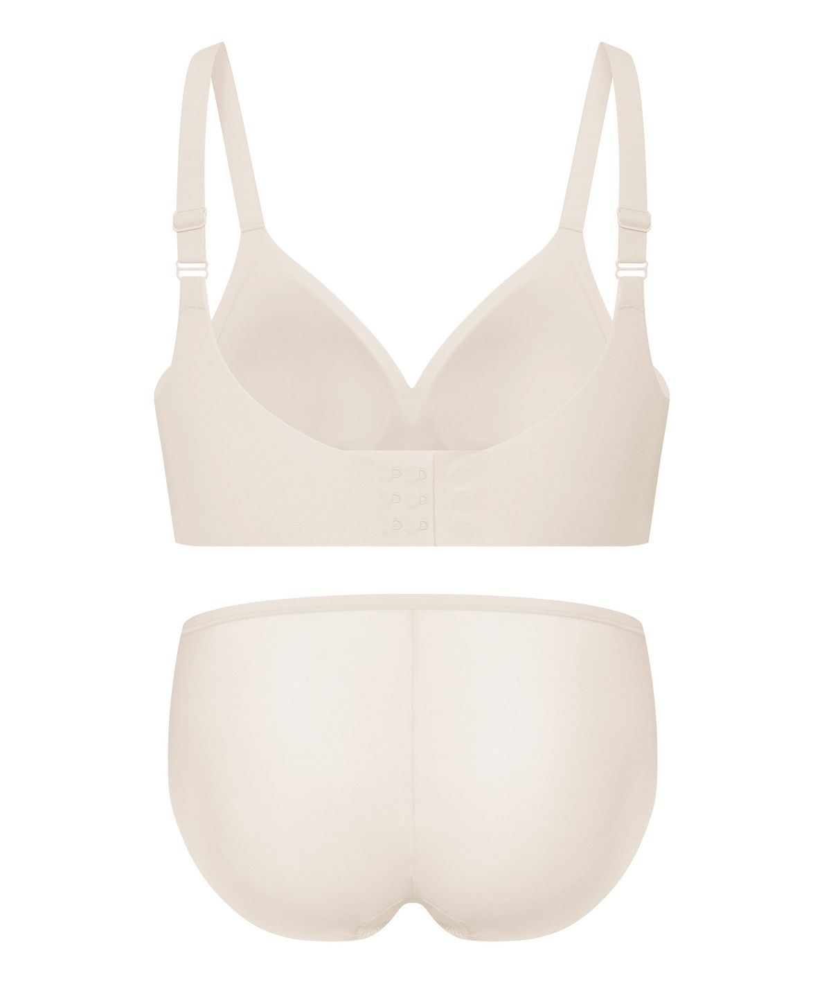 엘르이너웨어(ELLE INNERWEAR) [볼륨핏] 쉐딩 브라 헴팬티 세트 V3_쿨스킨