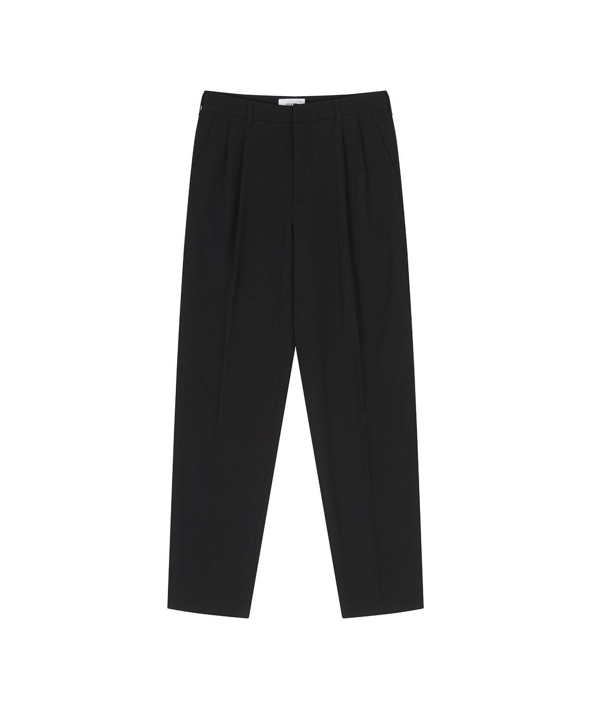 비자비(VIS A VIS) TAPERED TROUSERS (BLACK)