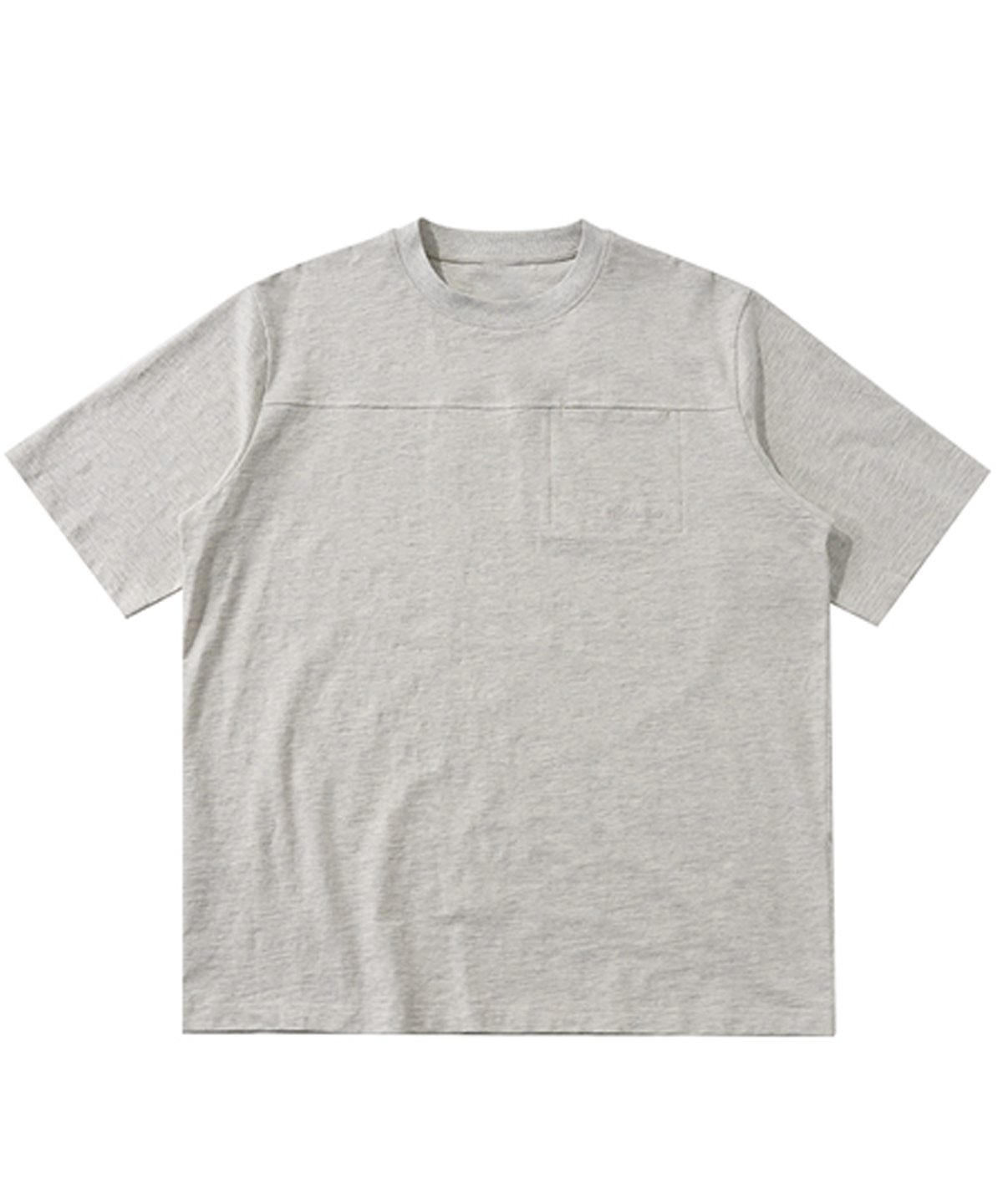 버튼서울(BUTTON SEOUL) 컴 다운 미니멀 슬럽 오버핏 숏슬리브(3 COLOR)
