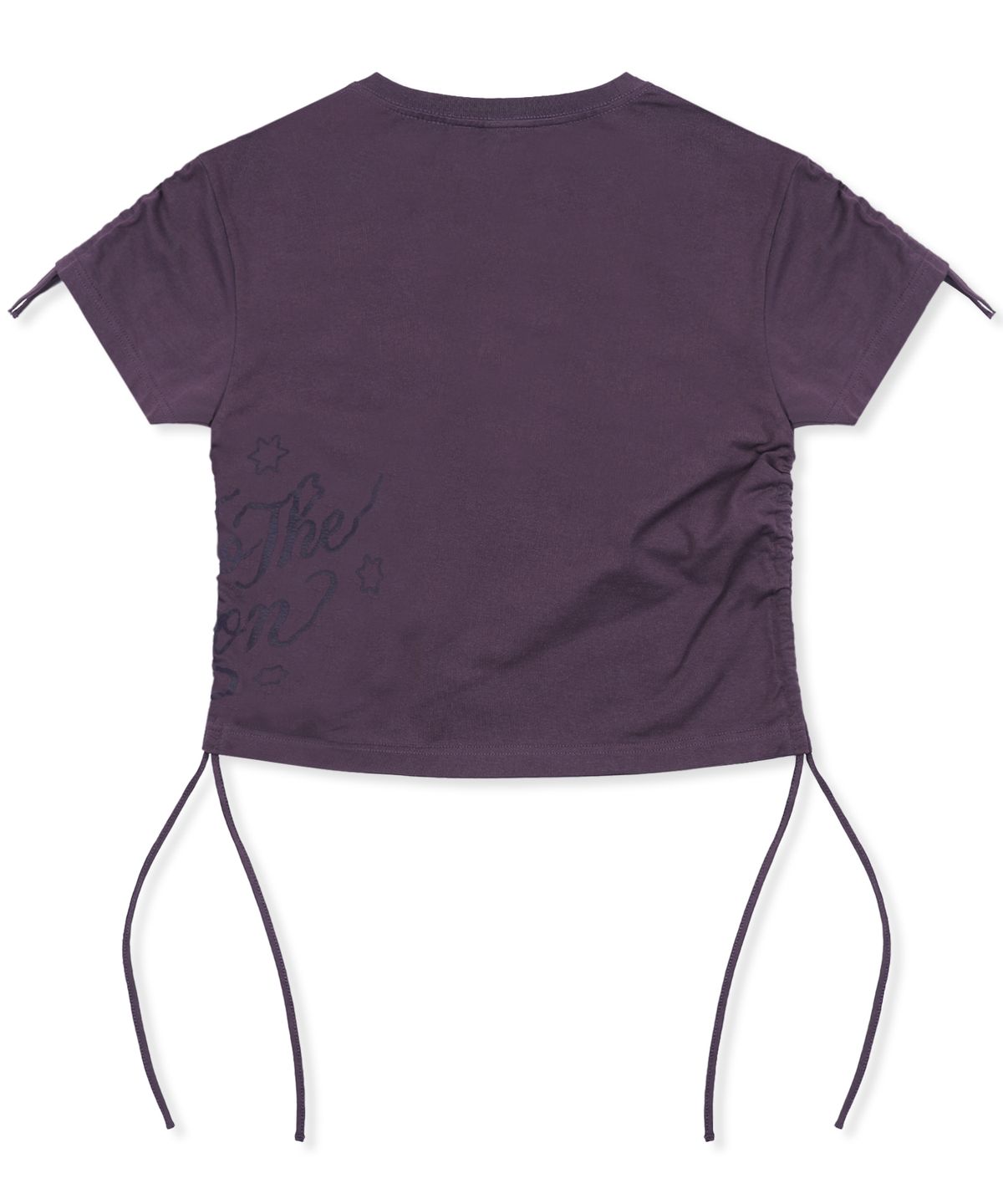 글랙(GLACK) GZT006 투더문 스트링 티셔츠 (PURPLE)