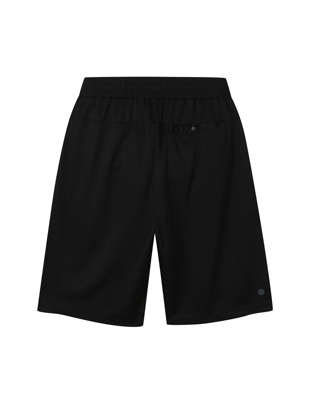 엔비에이(NBA) ESSENTIAL 스몰 로고 메쉬 버뮤다 팬츠 블랙