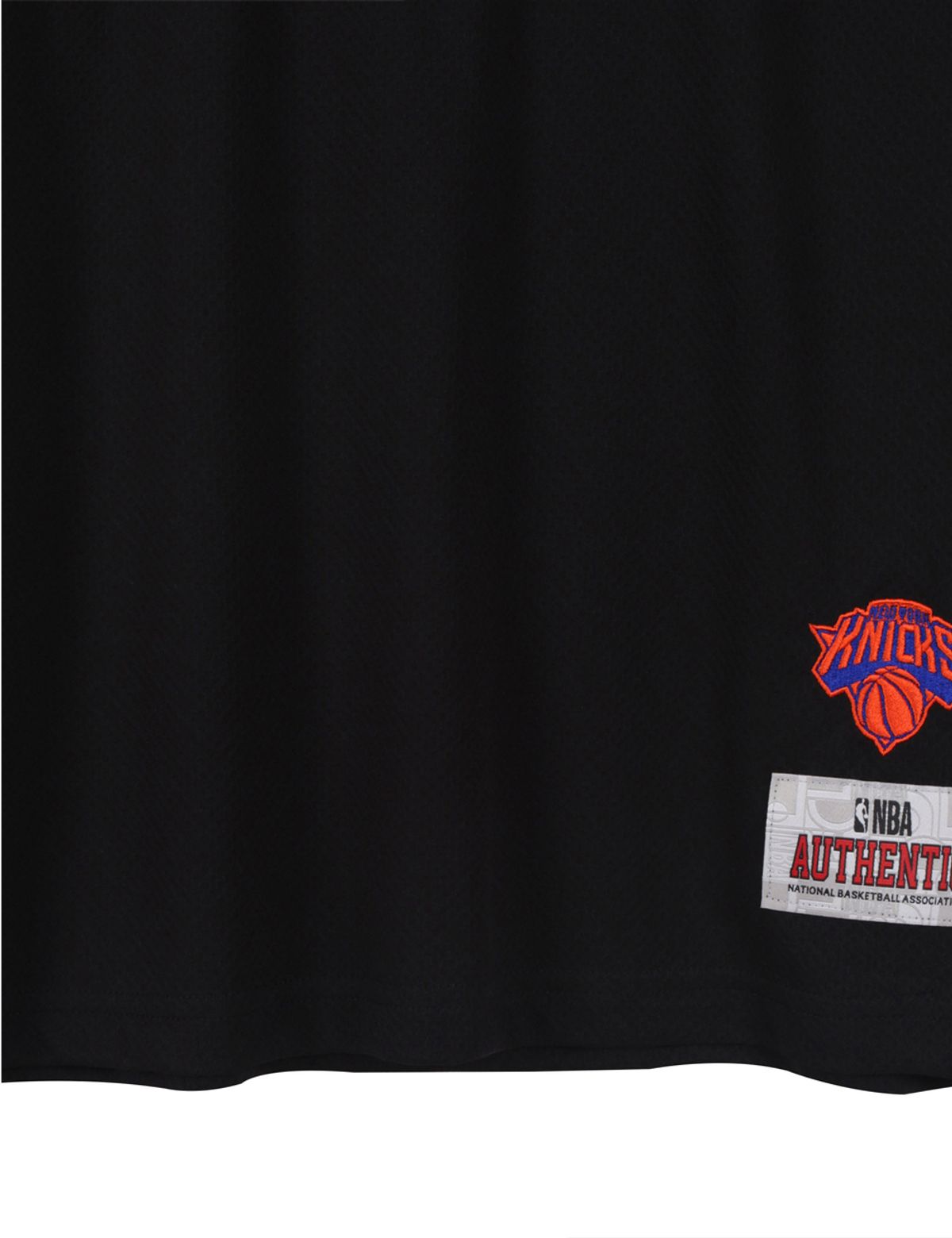 엔비에이(NBA) 어센틱 메쉬 반팔 티셔츠 블랙