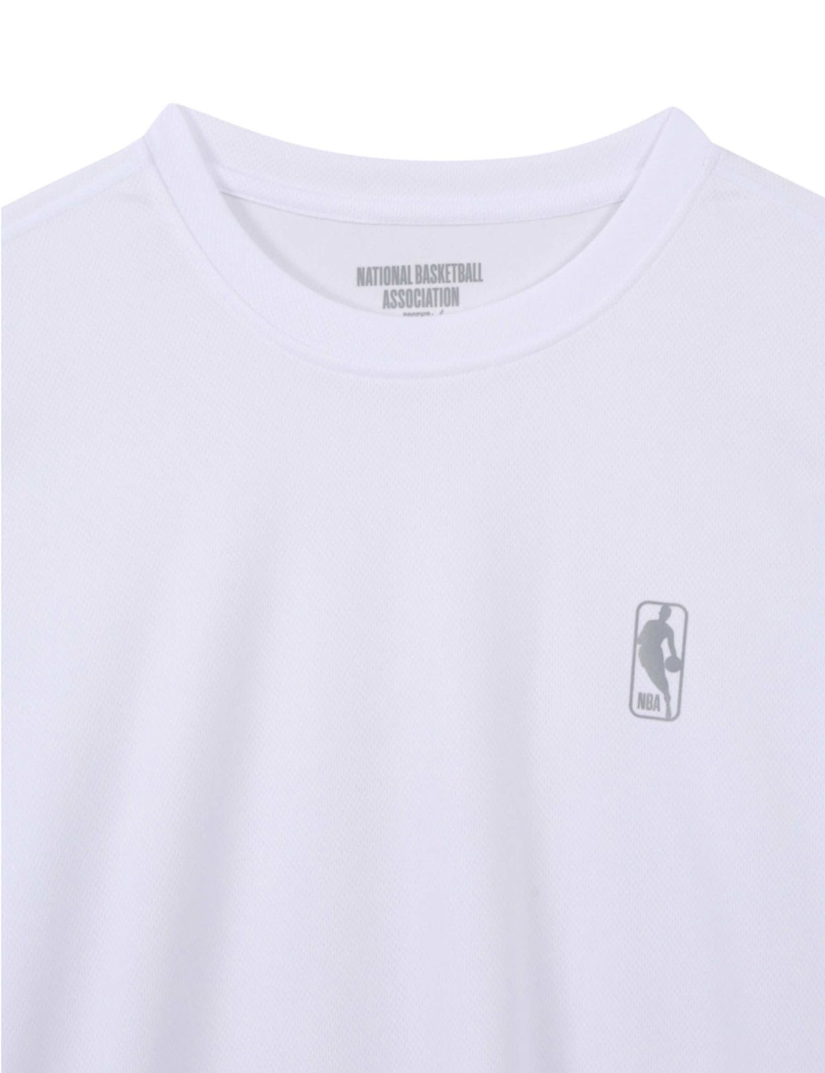 엔비에이(NBA) ESSENTIAL 메쉬 반팔 티셔츠 화이트