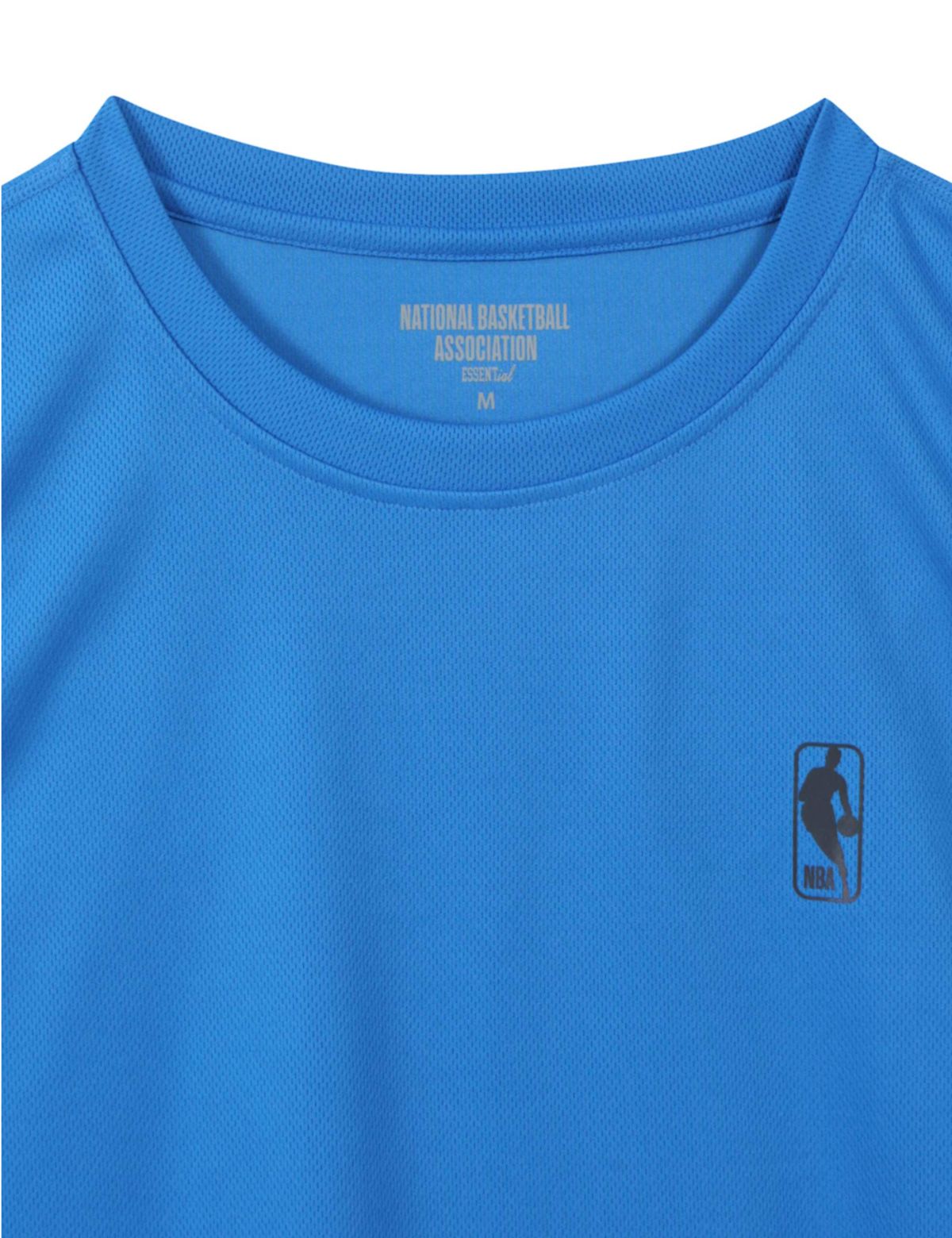 엔비에이(NBA) ESSENTIAL 스몰로고 메쉬 슬리브리스 코발트 블루