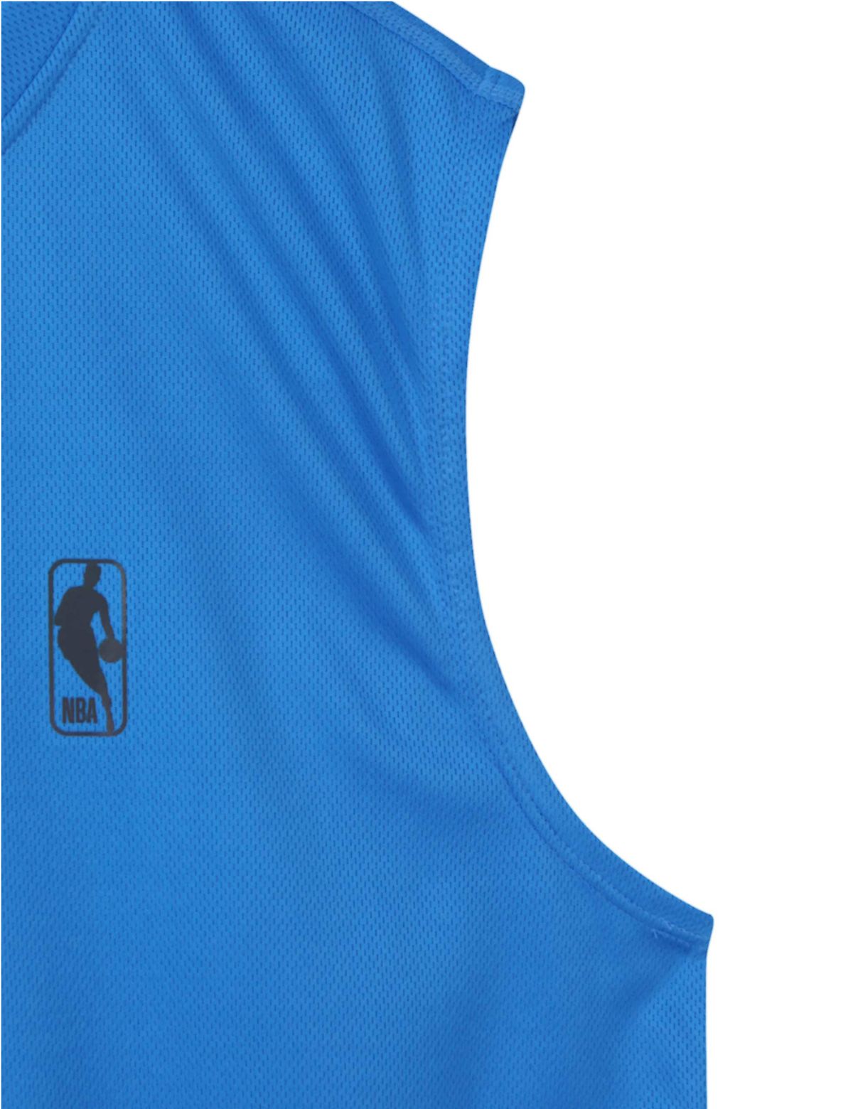 엔비에이(NBA) ESSENTIAL 스몰로고 메쉬 슬리브리스 코발트 블루