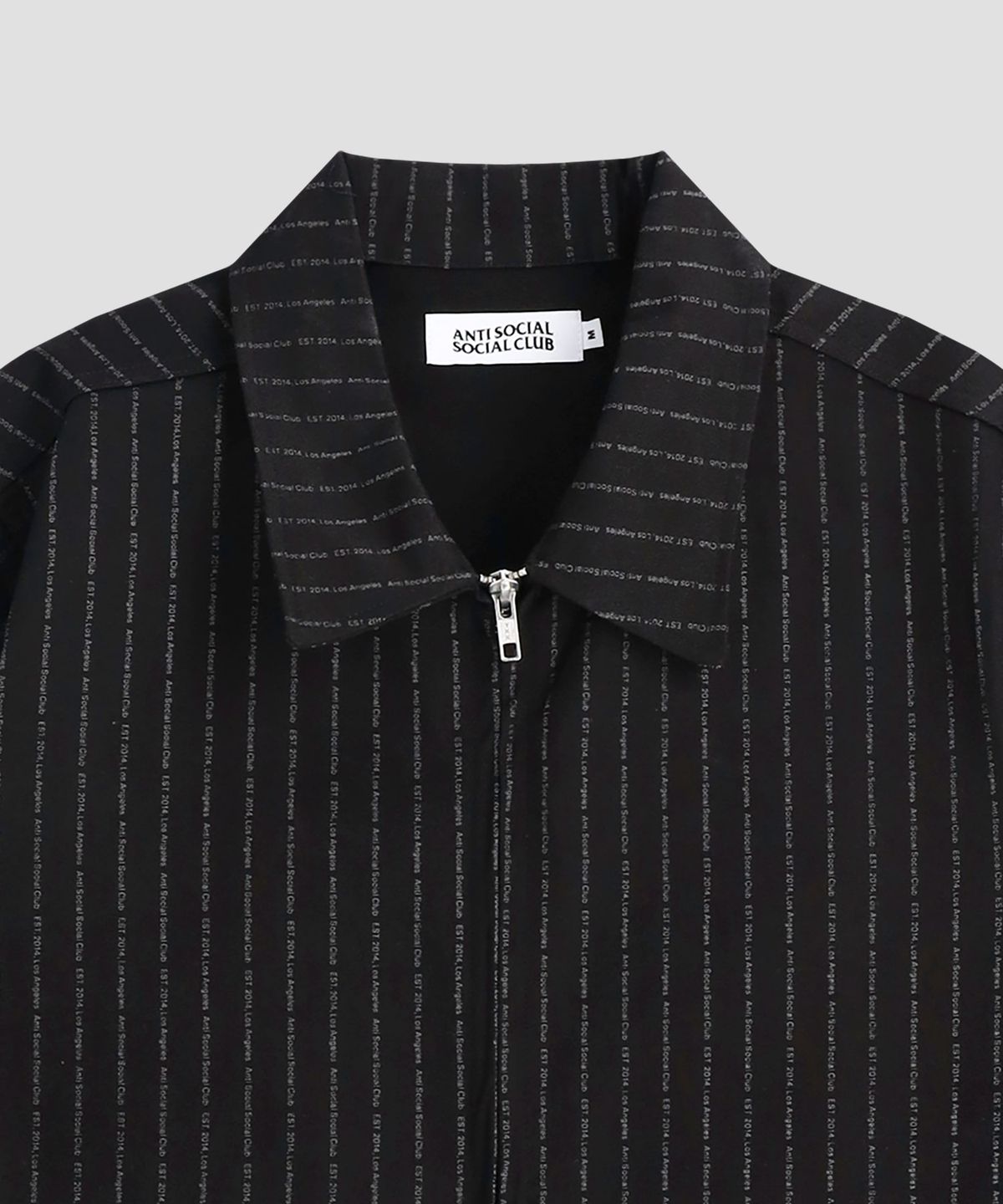 디키즈(DICKIES) 디키즈 X ASSC 스트라이프 워크 자켓 Black