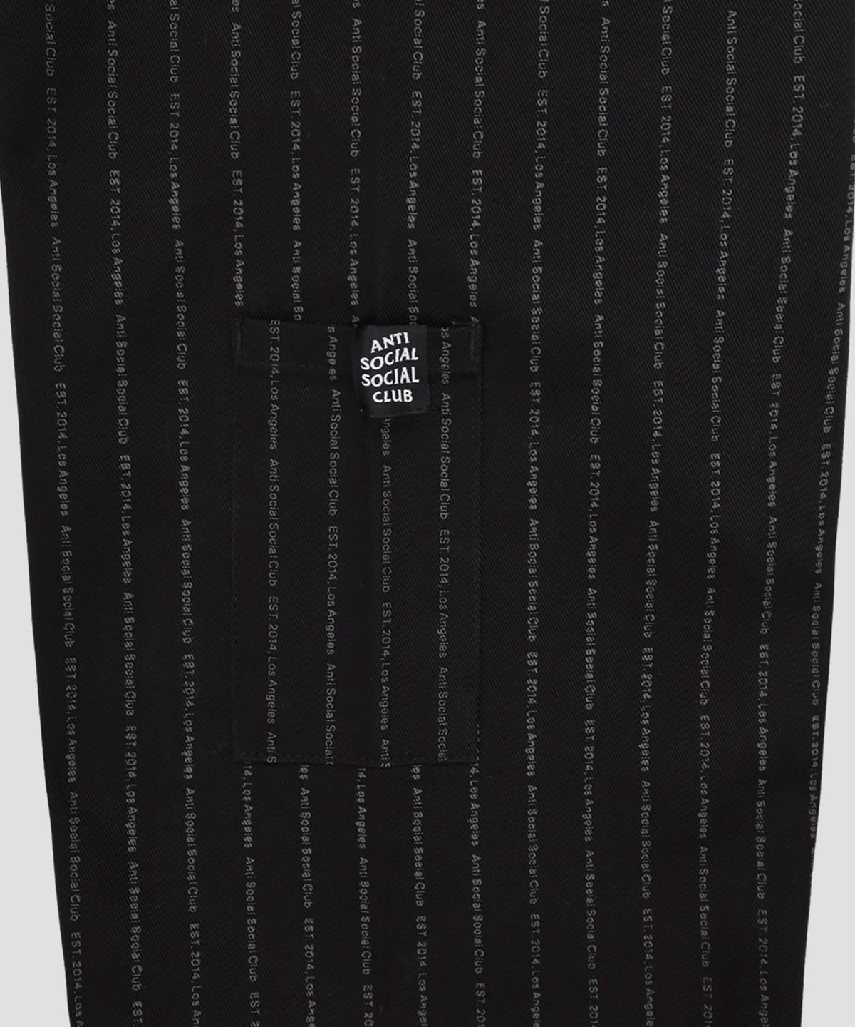 디키즈(DICKIES) 디키즈 X ASSC 스트라이프 워크 자켓 Black