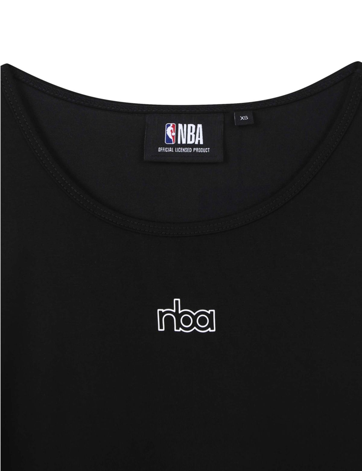 엔비에이(NBA) 여성 레이어드 슬리브리스 블랙