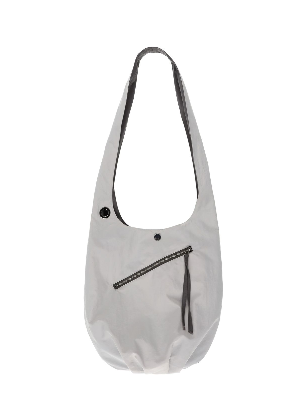 온스카(ONSKA) REVERSIBLE POCKET HALF BAG (DEEP GREEN & KHAKI GREY)
