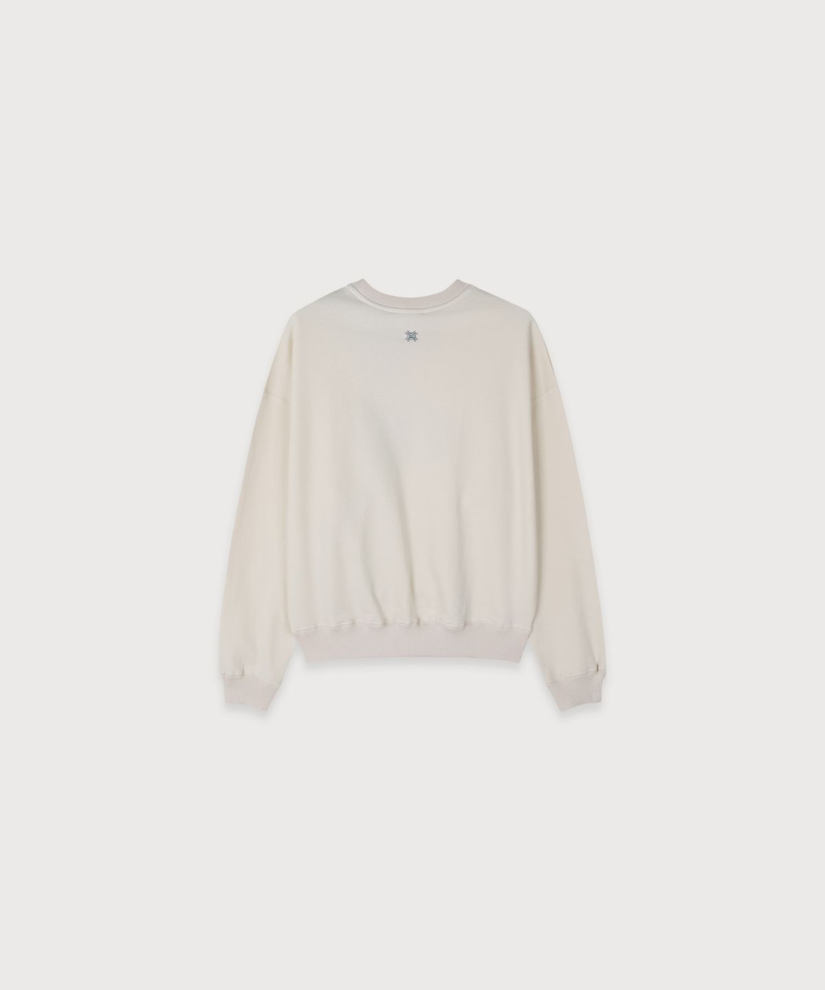 뮤제(MUSEE) TRIOMPHE MUSEE PARIS Embroidery Sweatshirt_Ivory