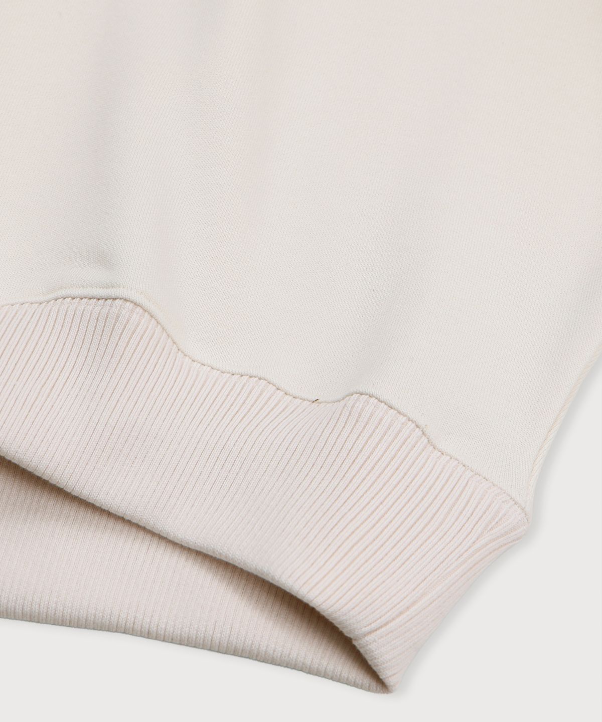뮤제(MUSEE) TRIOMPHE MUSEE PARIS Embroidery Sweatshirt_Ivory