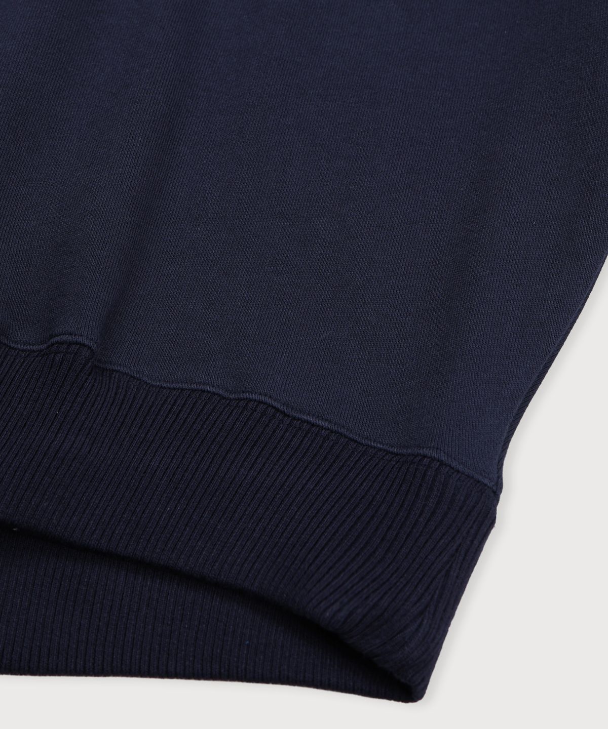 뮤제(MUSEE) TRIOMPHE MUSEE PARIS Embroidery Sweatshirt_Navy