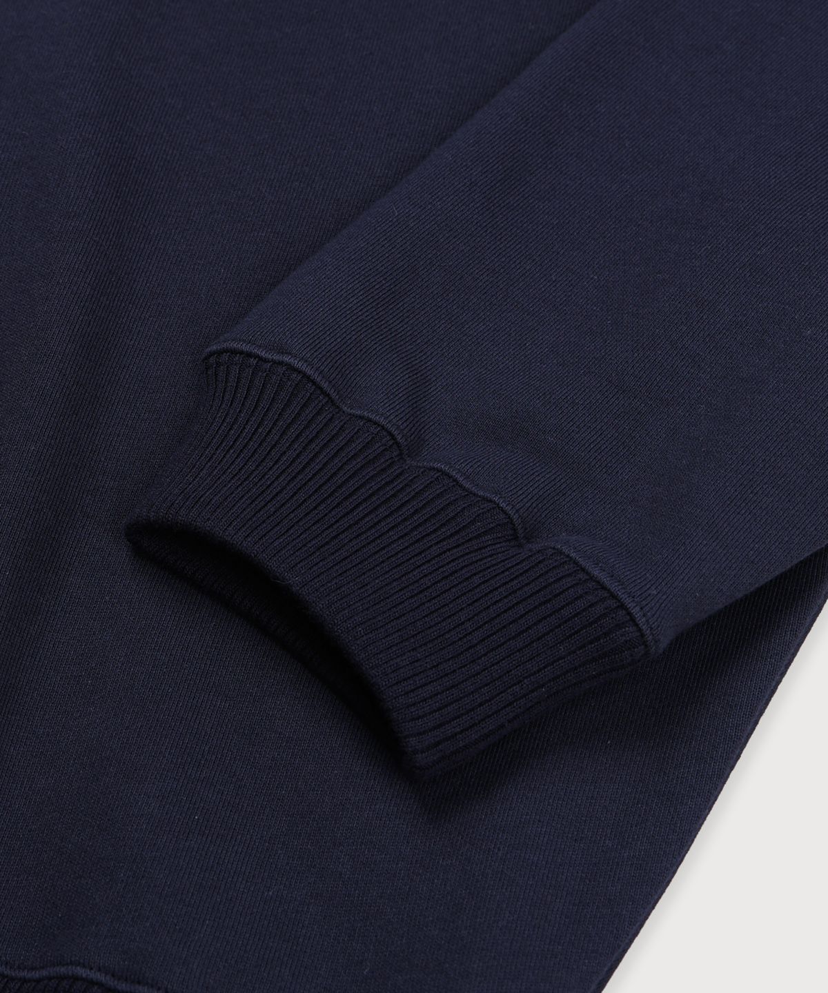 뮤제(MUSEE) TRIOMPHE MUSEE PARIS Embroidery Sweatshirt_Navy