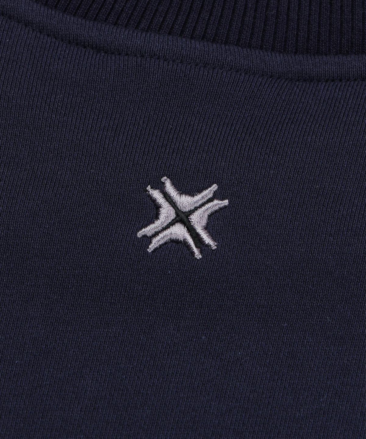 뮤제(MUSEE) TRIOMPHE MUSEE PARIS Embroidery Sweatshirt_Navy