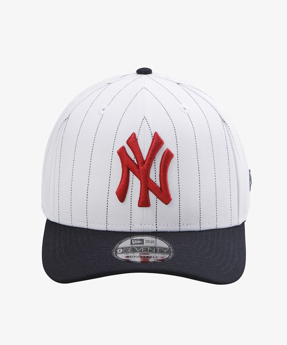 뉴에라(NEW ERA) MLB 뉴욕 양키스 스냅백 스트라이프 네이비
