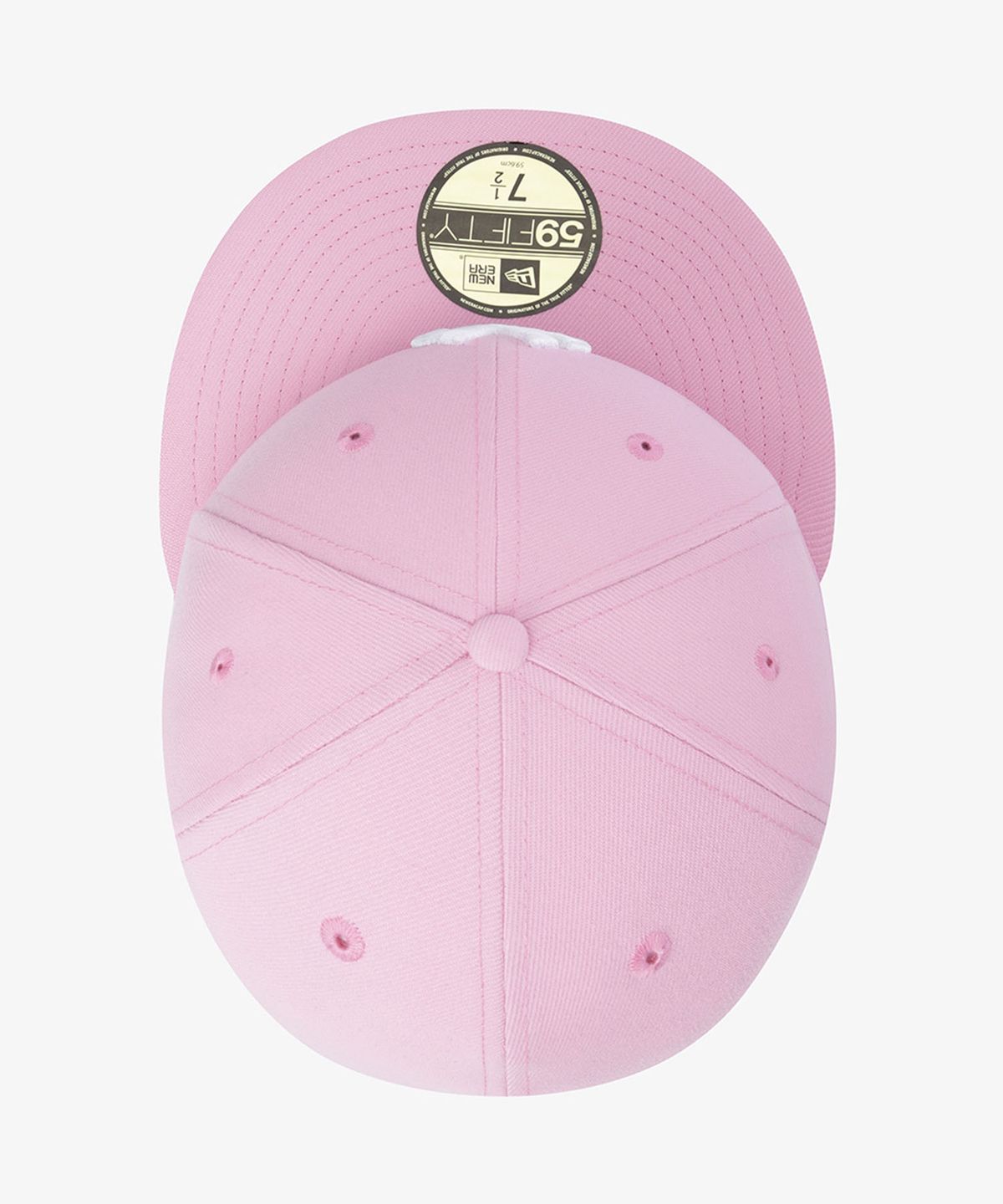 뉴에라(NEW ERA) MLB 뉴욕 양키스 베이직 피티드캡 퐁당 핑크