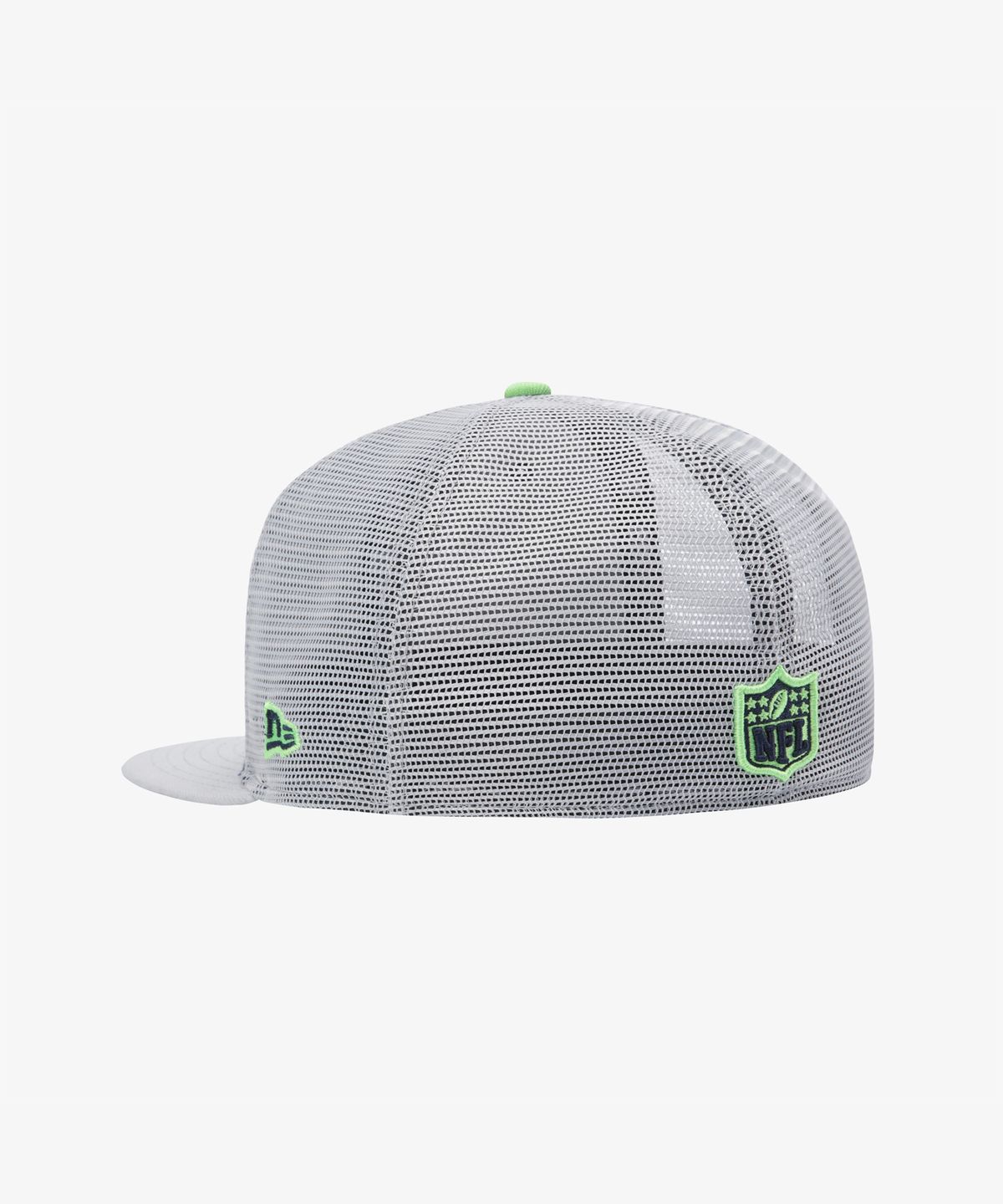 뉴에라(NEW ERA) NFL 시애틀 시호크스 베이직 메쉬 피티드캡 오션블루/돌핀그레이