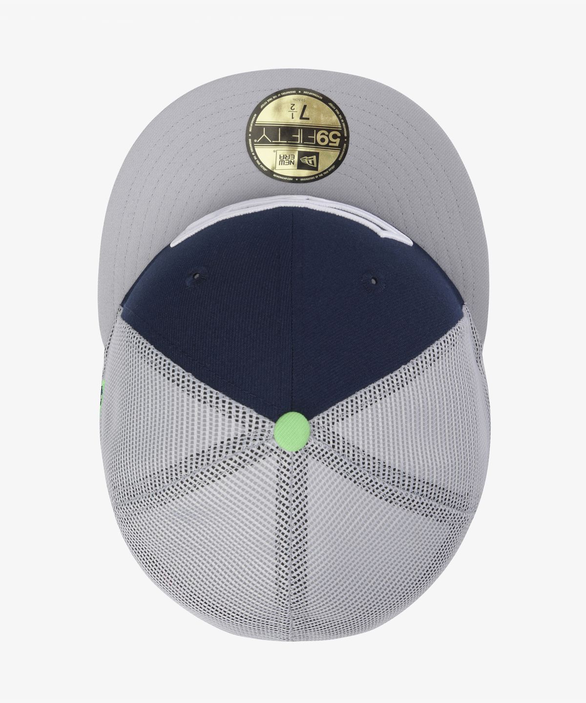 뉴에라(NEW ERA) NFL 시애틀 시호크스 베이직 메쉬 피티드캡 오션블루/돌핀그레이