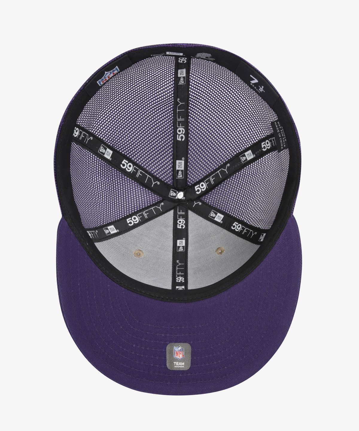 뉴에라(NEW ERA) NFL 미네소타 바이킹스 베이직 메쉬 피티드캡 골드/퍼플